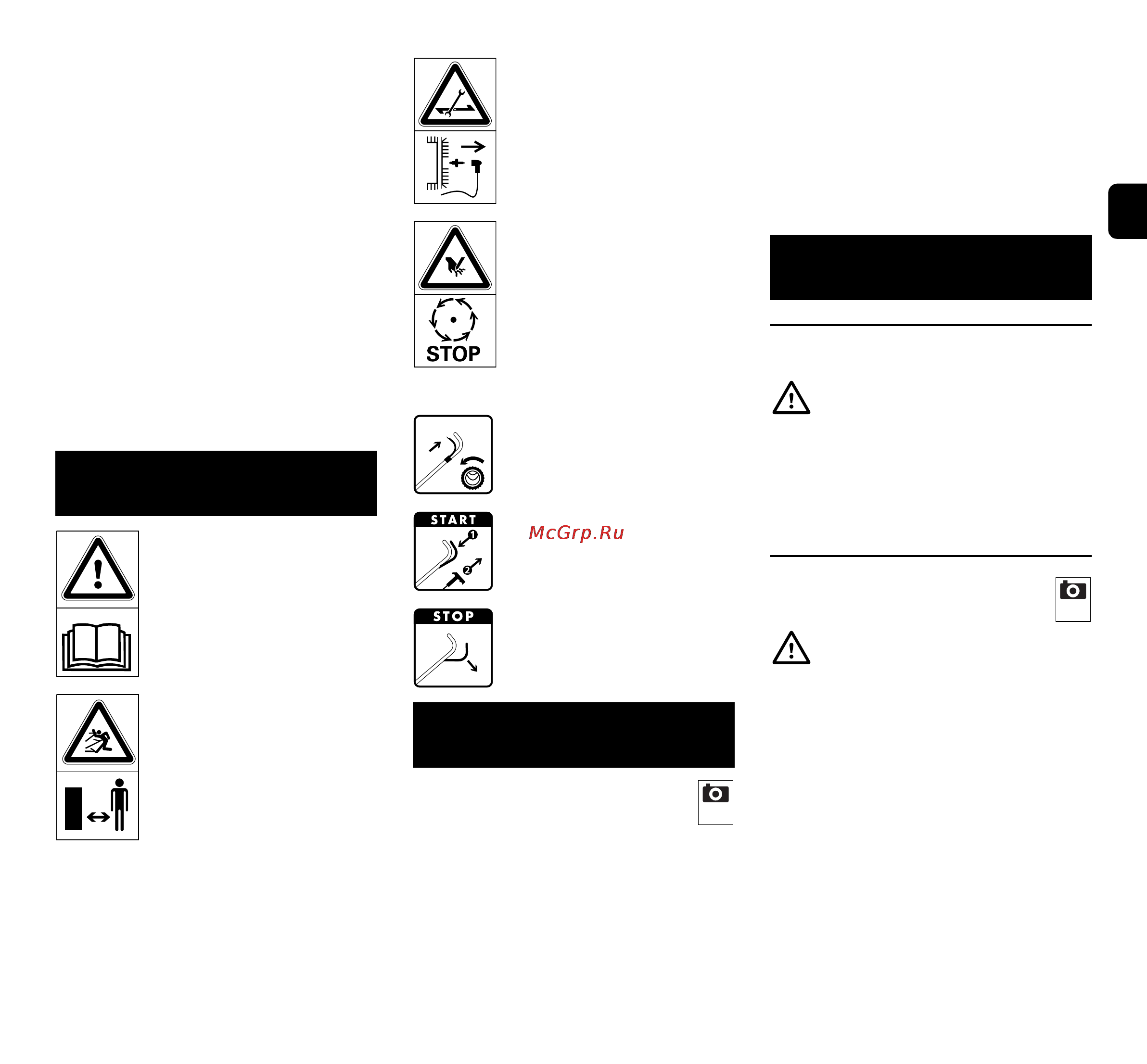 Viking MB 253 T [55/392] Signification des pictogrammes