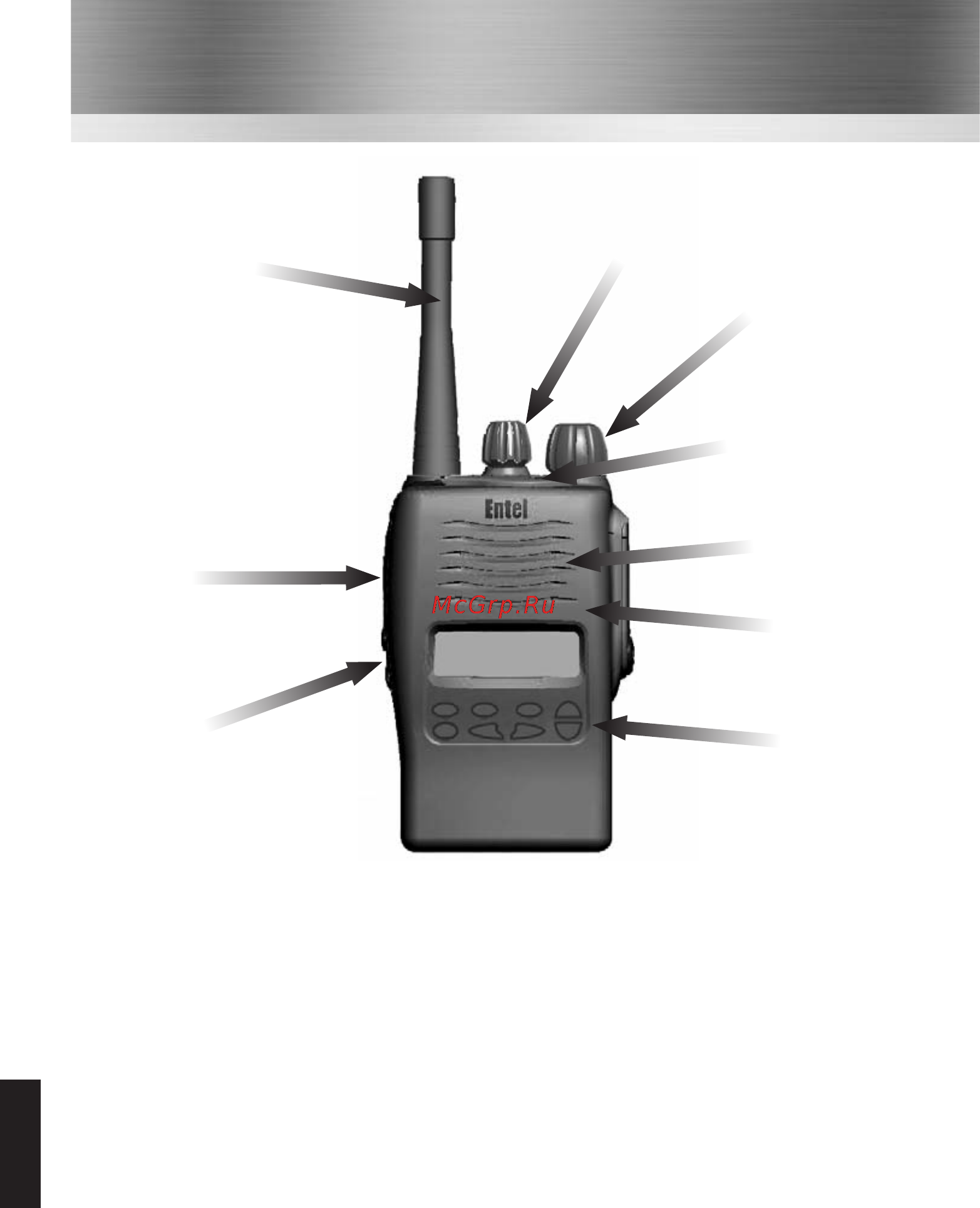 Entel HX422S [18/26] Controls indicators