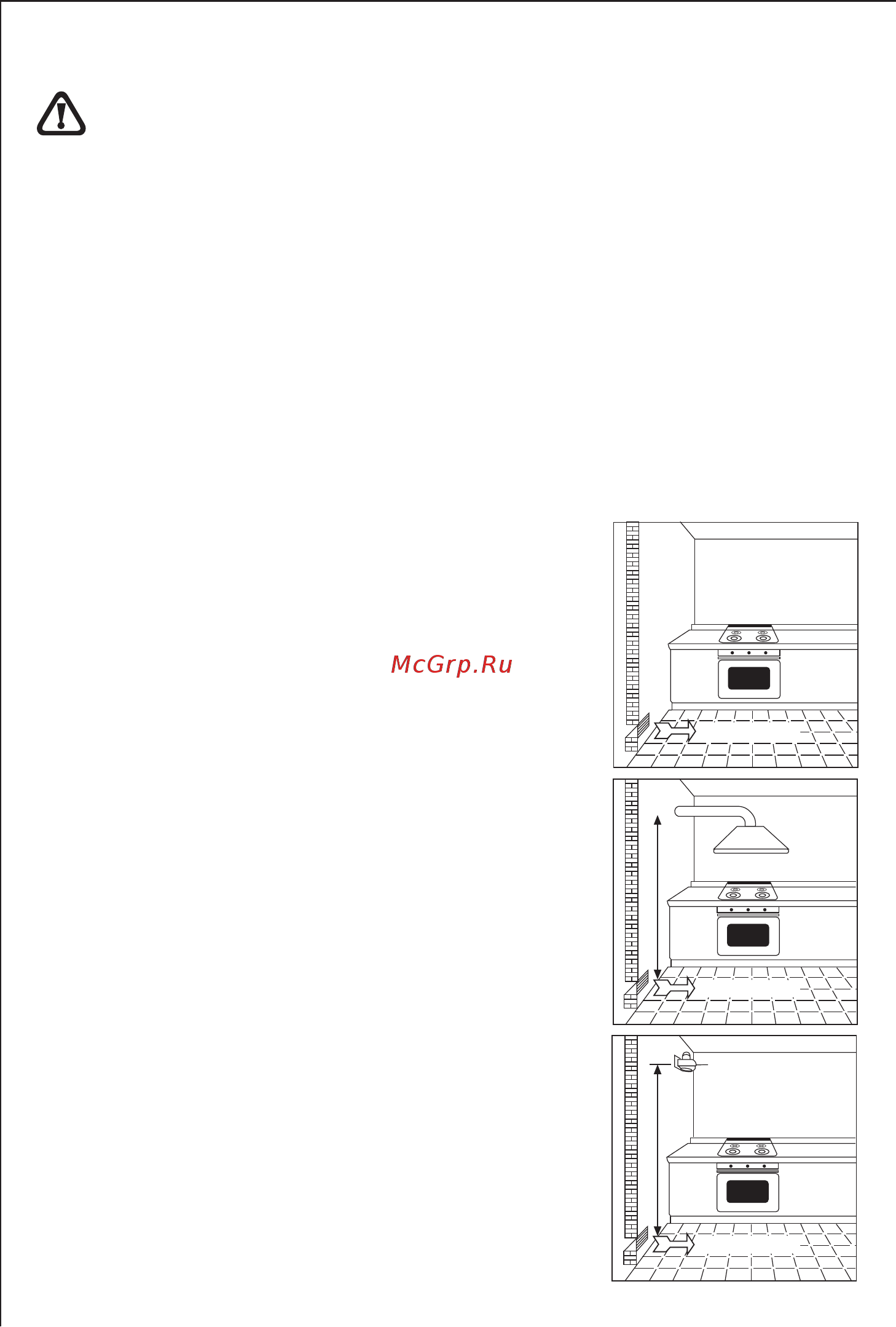 Korting HG650CTRN [10/30] Instructions for the installation technician