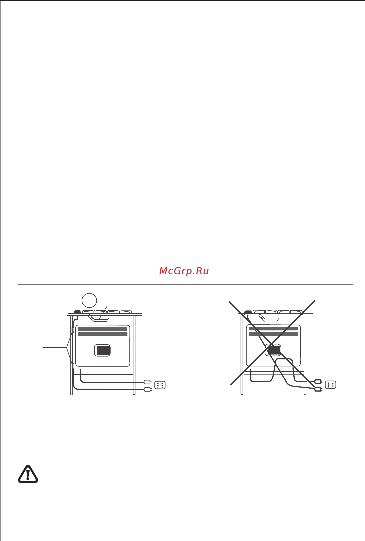 Korting HG650CTRN [12/30] Electrical connection