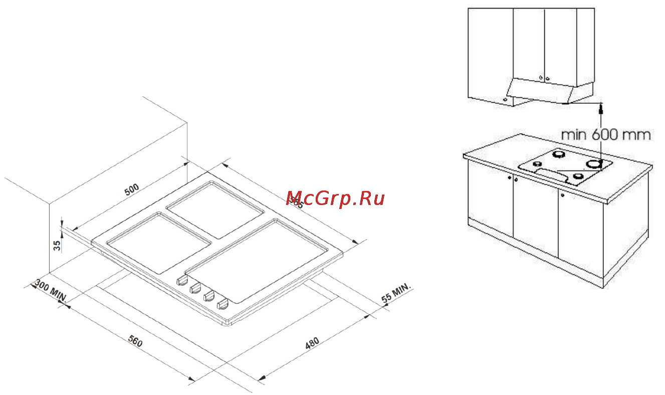 Korting HG695CX Инструкция по эксплуатации онлайн [6/32] 71233