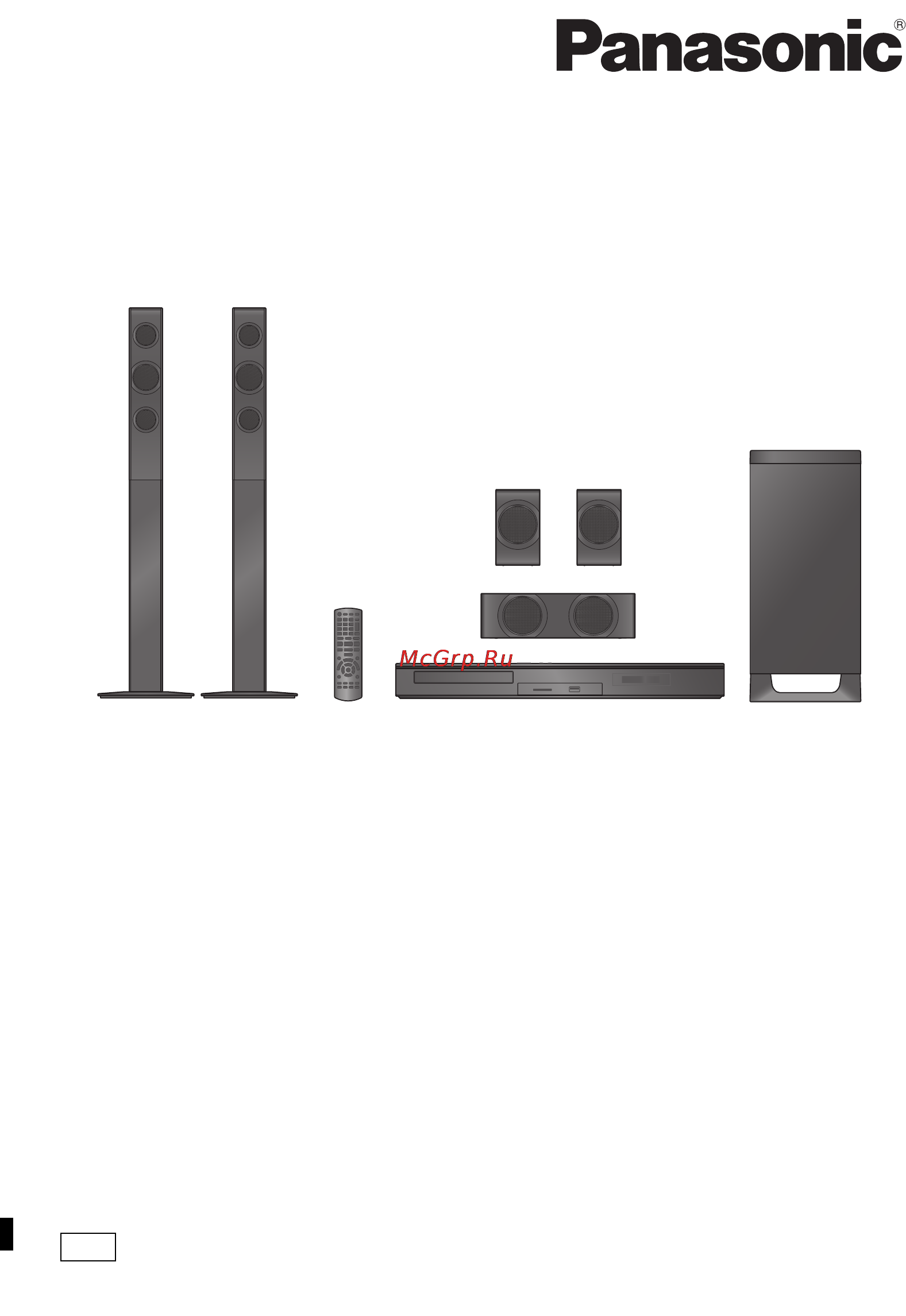 Panasonic SC-BTT195EEK Инструкция по эксплуатации онлайн