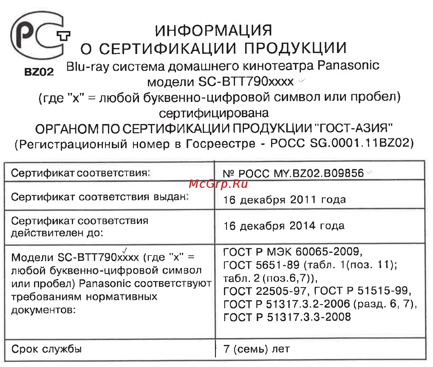 Panasonic SC-BTT790EEK Инструкция по эксплуатации онлайн [56/58] 71262