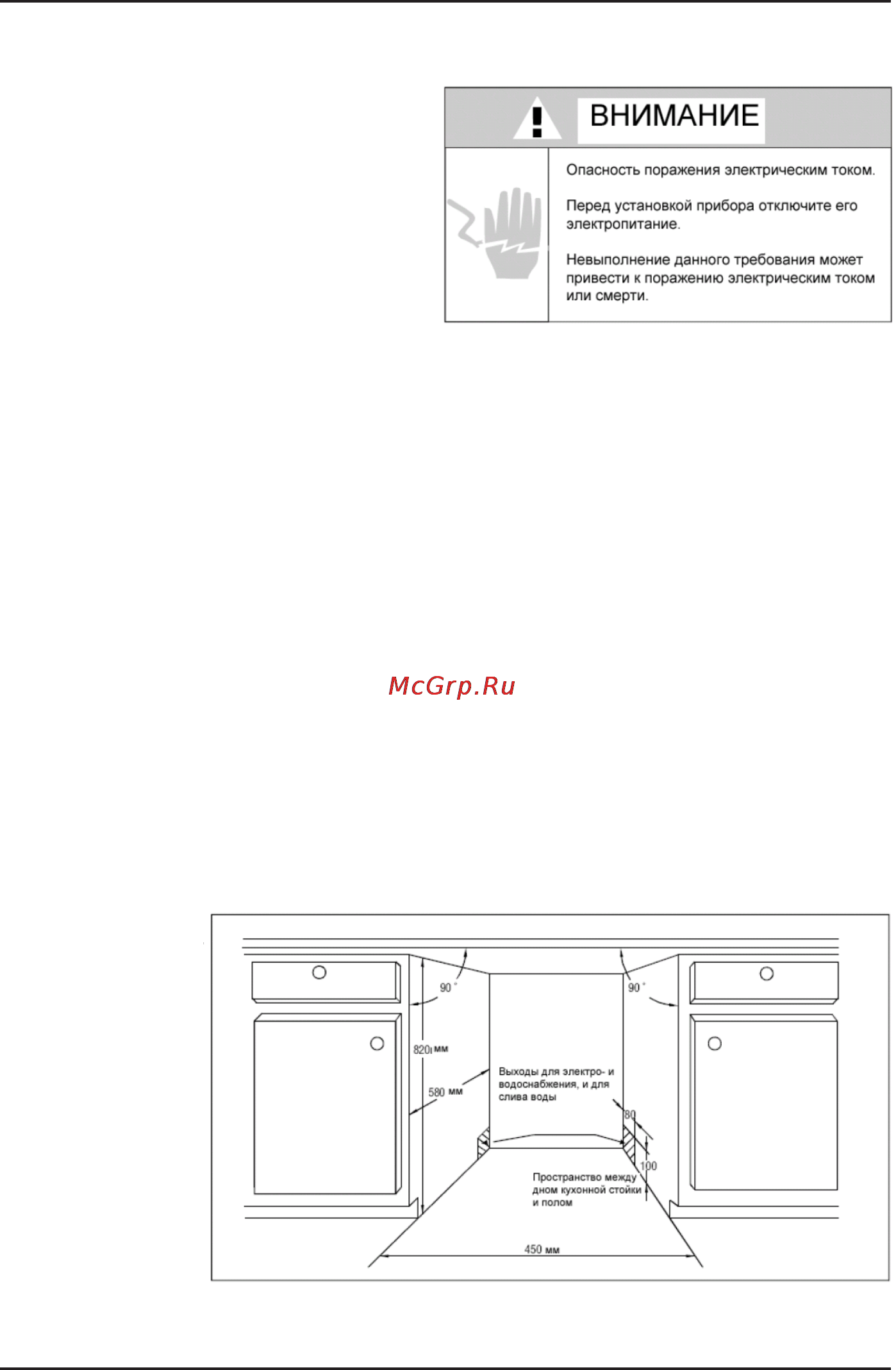 Korting KDI6030 [21/36] Инструкция по установке