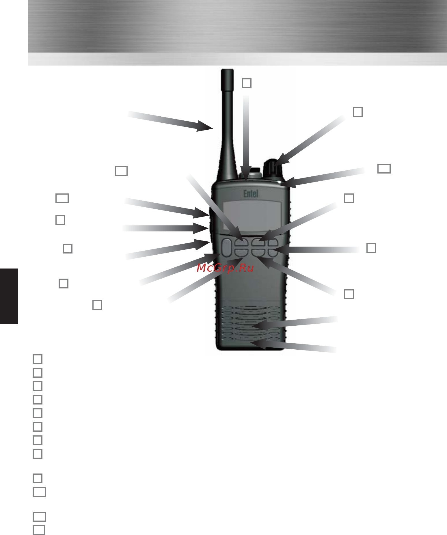 Entel HT649 [14/24] 9 button