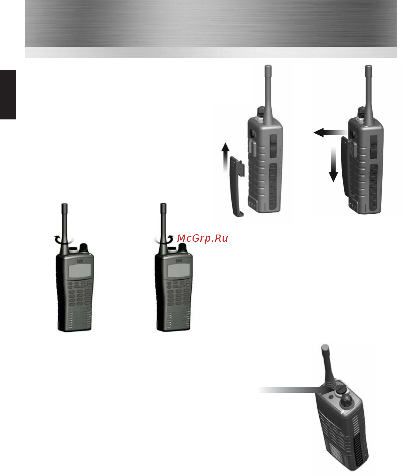 Entel HT644 [8/24] Preparing your radio for use