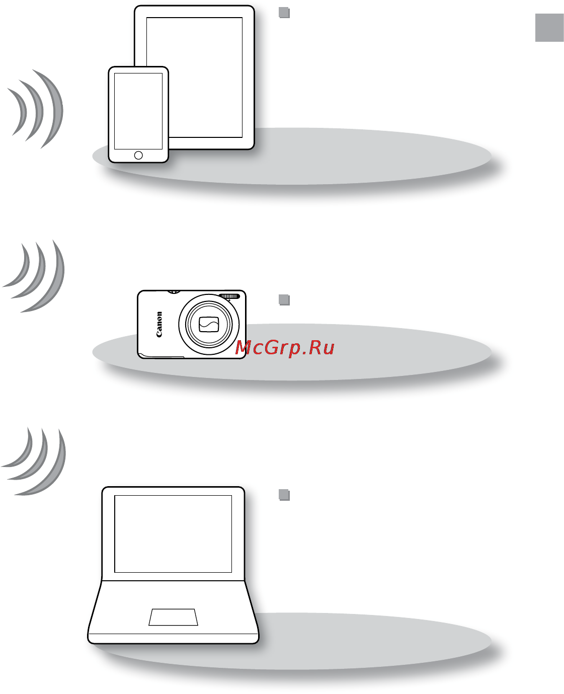 Canon IXUS 240 HS Blue [3/58] Подключение к смартфону