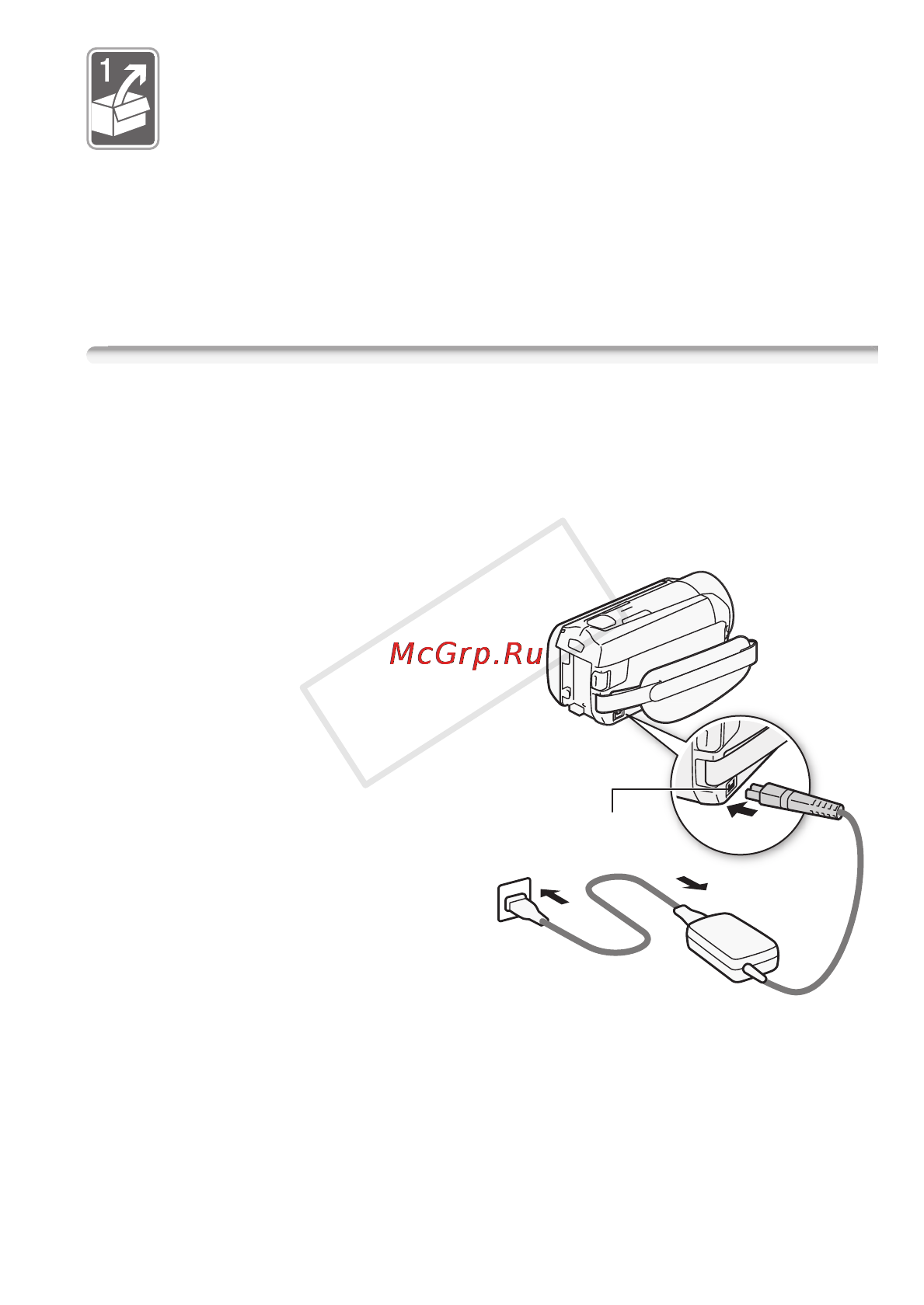 Canon Legria HF R306E Kit [19/242] Зарядка аккумулятора