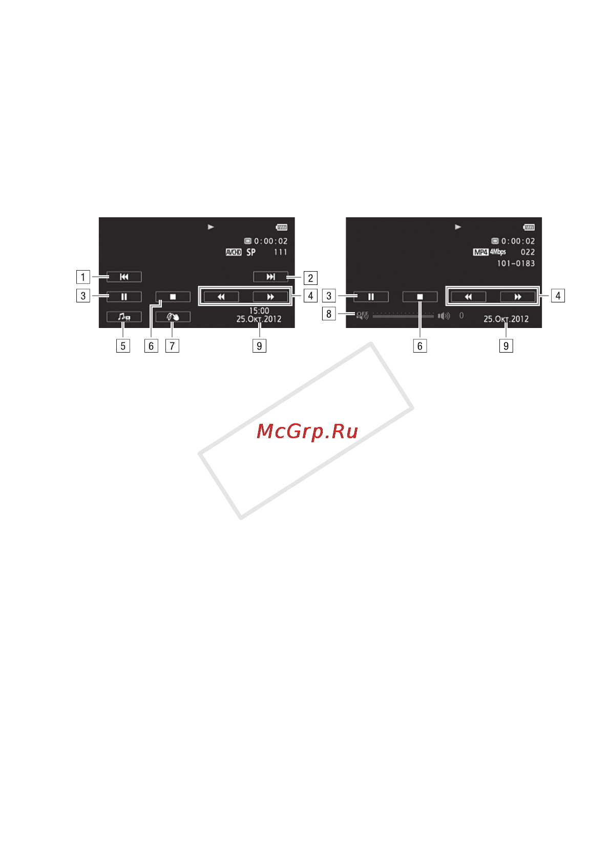 Canon Legria HF R306E Kit Инструкция по эксплуатации онлайн [57/242] 71441