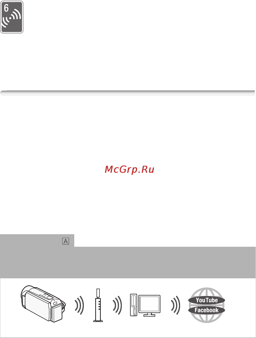 Canon Legria HF R37 Bl [157/242] Функции wi fi