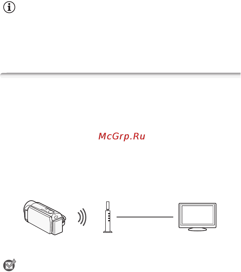 Canon Legria HF R37 Bl [174/242] Воспроизведение по беспроводной сети на dlna совместимом телевизоре высокой четкости