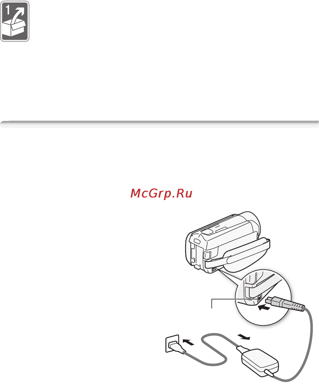 Canon Legria HF R37 Bl [19/242] Подготовка