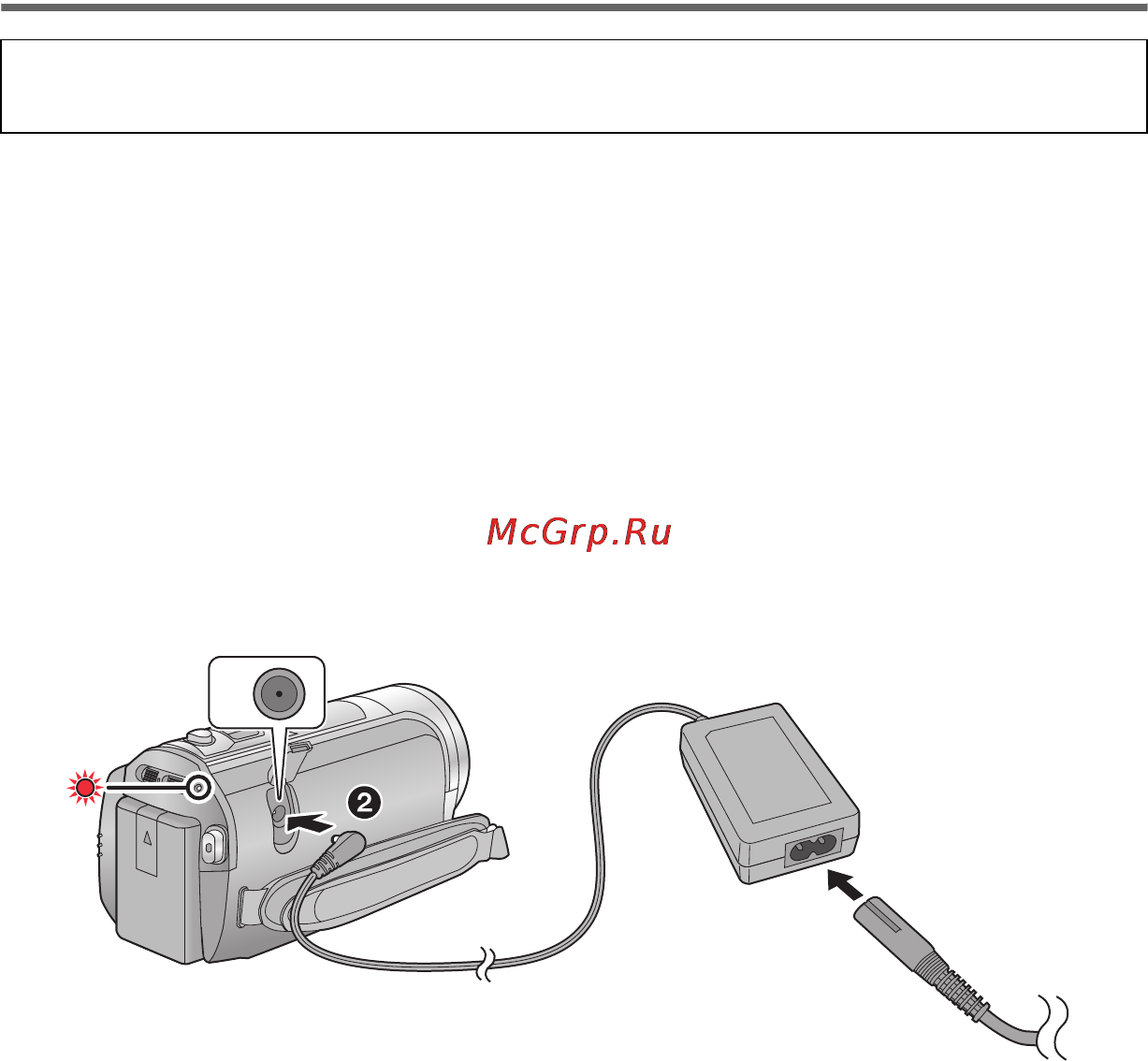 Panasonic HC-V500 [8/28] Зарядка аккумулятора