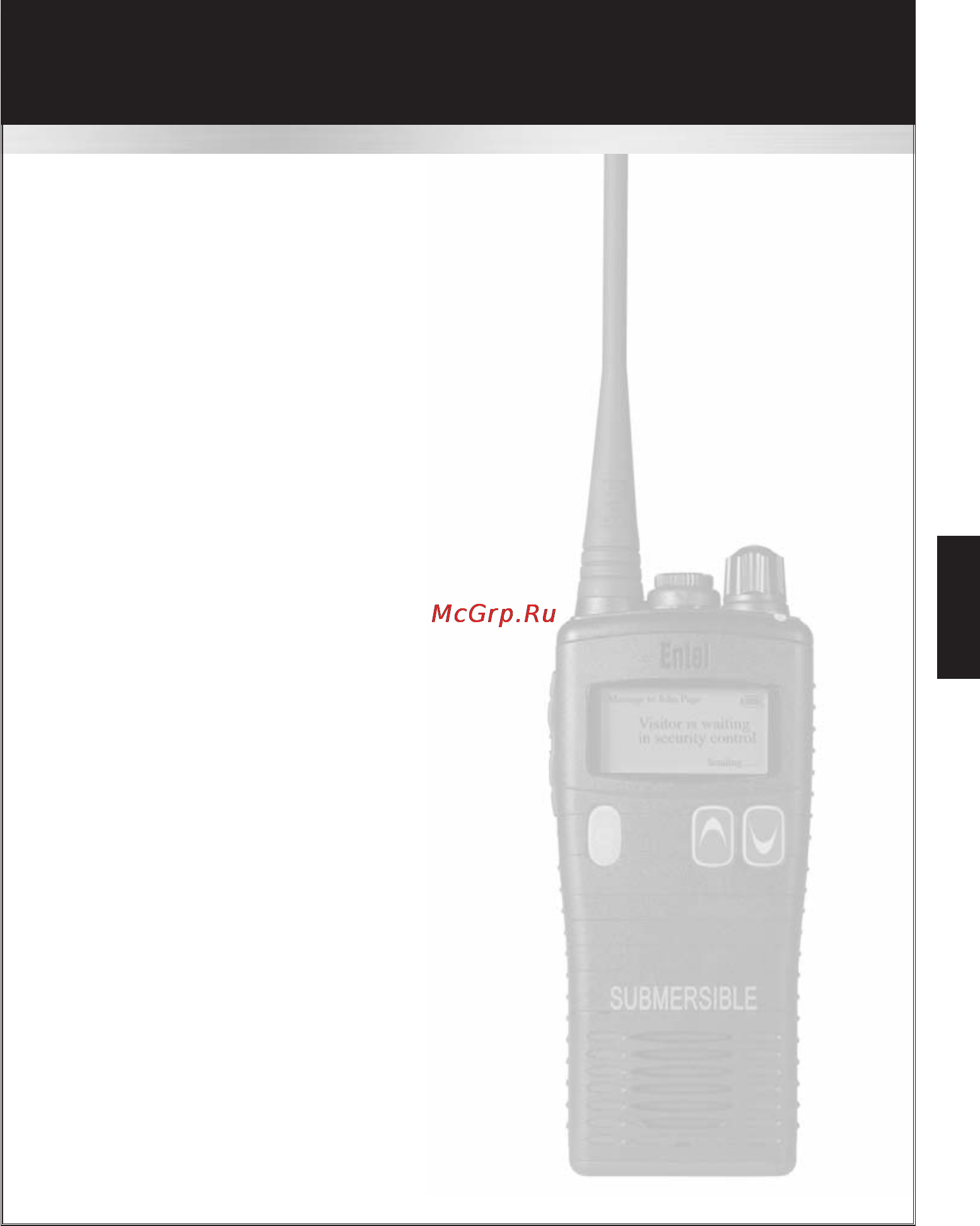 Entel HT952 [19/29] Standard features