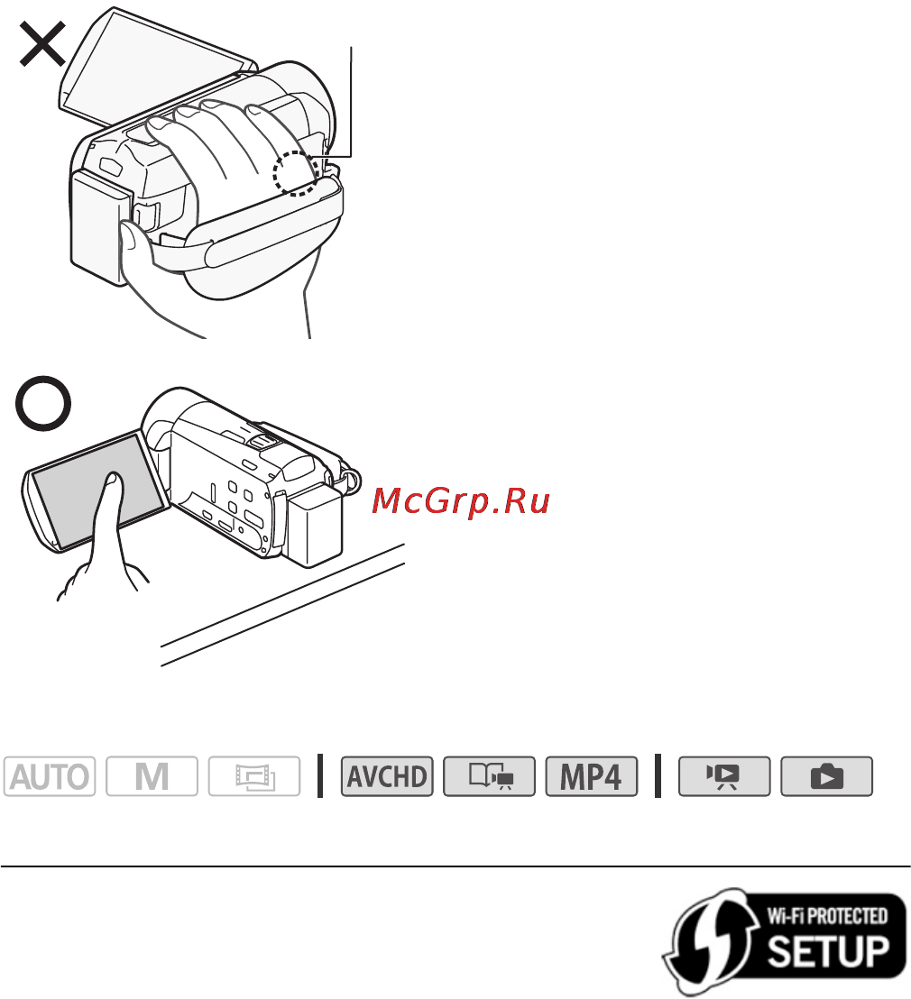 Canon HF M506E Kit [176/264] Функция безопасной настройки wps