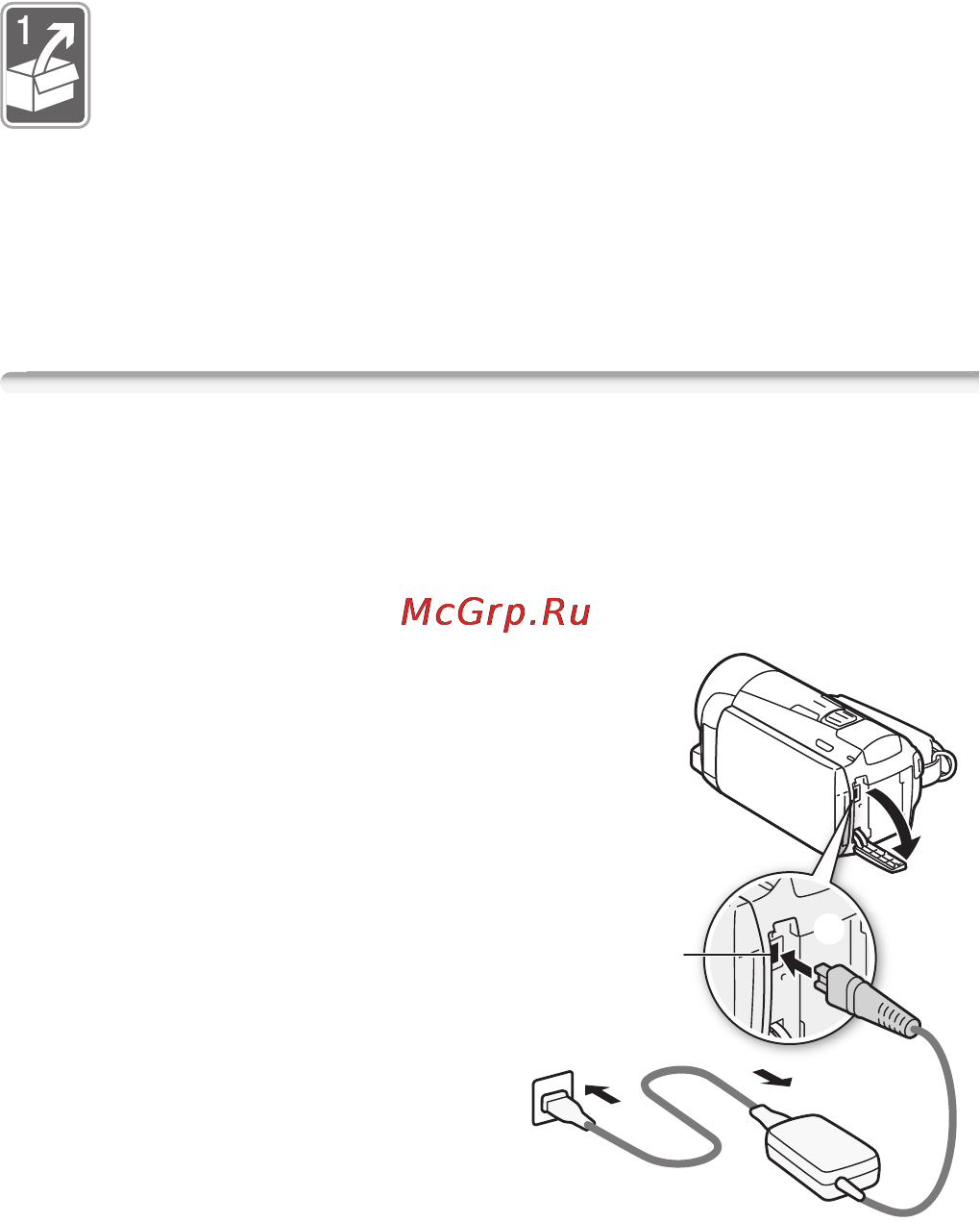 Canon HF M506E Kit [20/264] Подготовка
