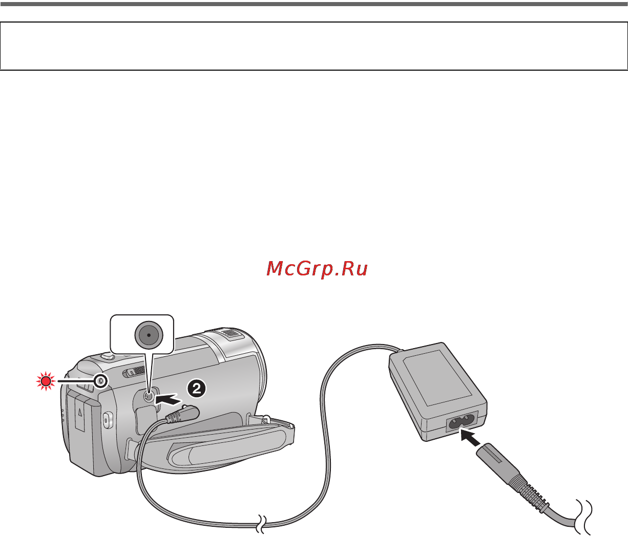 Panasonic HC-V700M [9/30] Зарядка аккумулятора