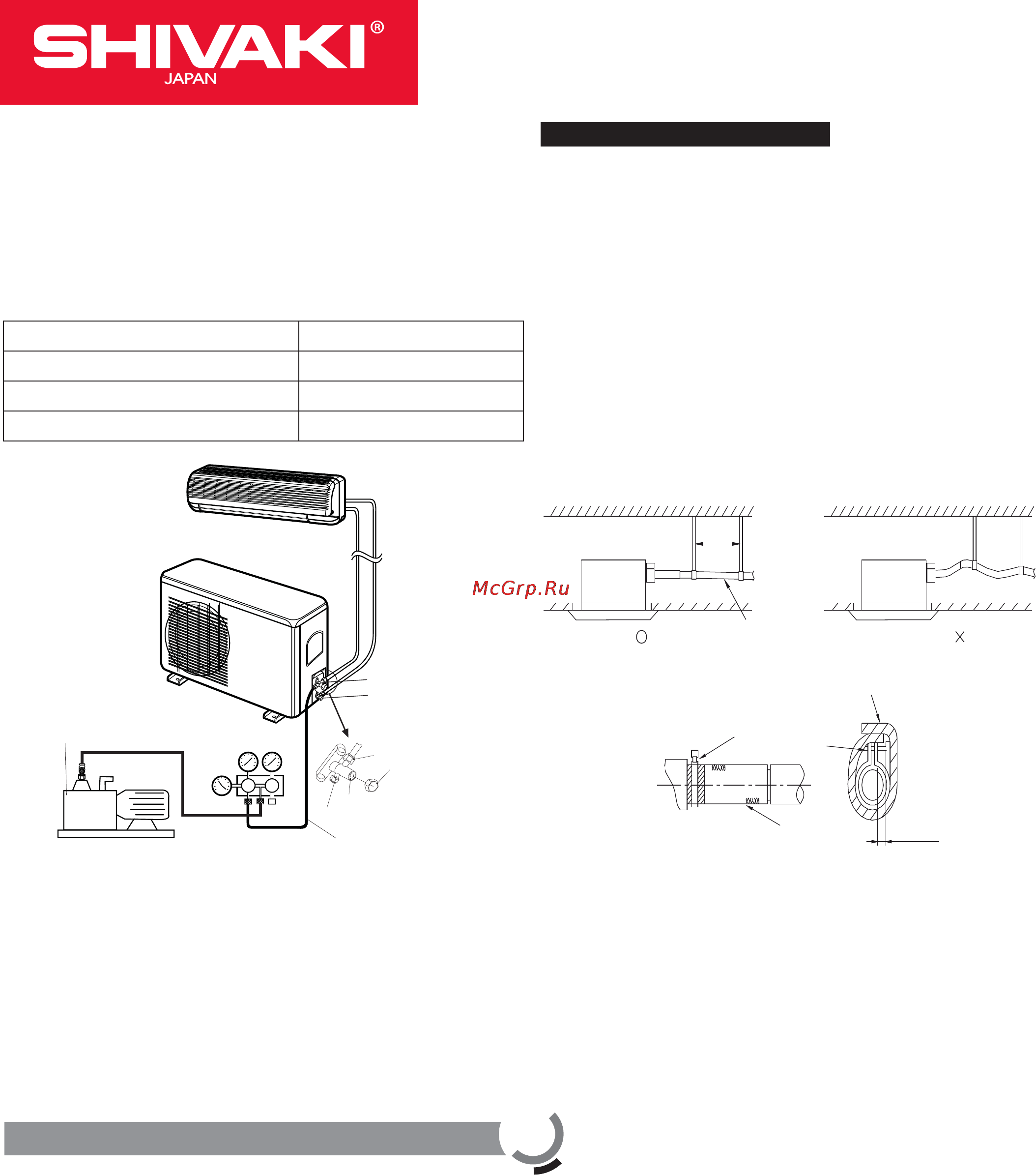 Shivaki SCH-244BE [10/17] Installation manual