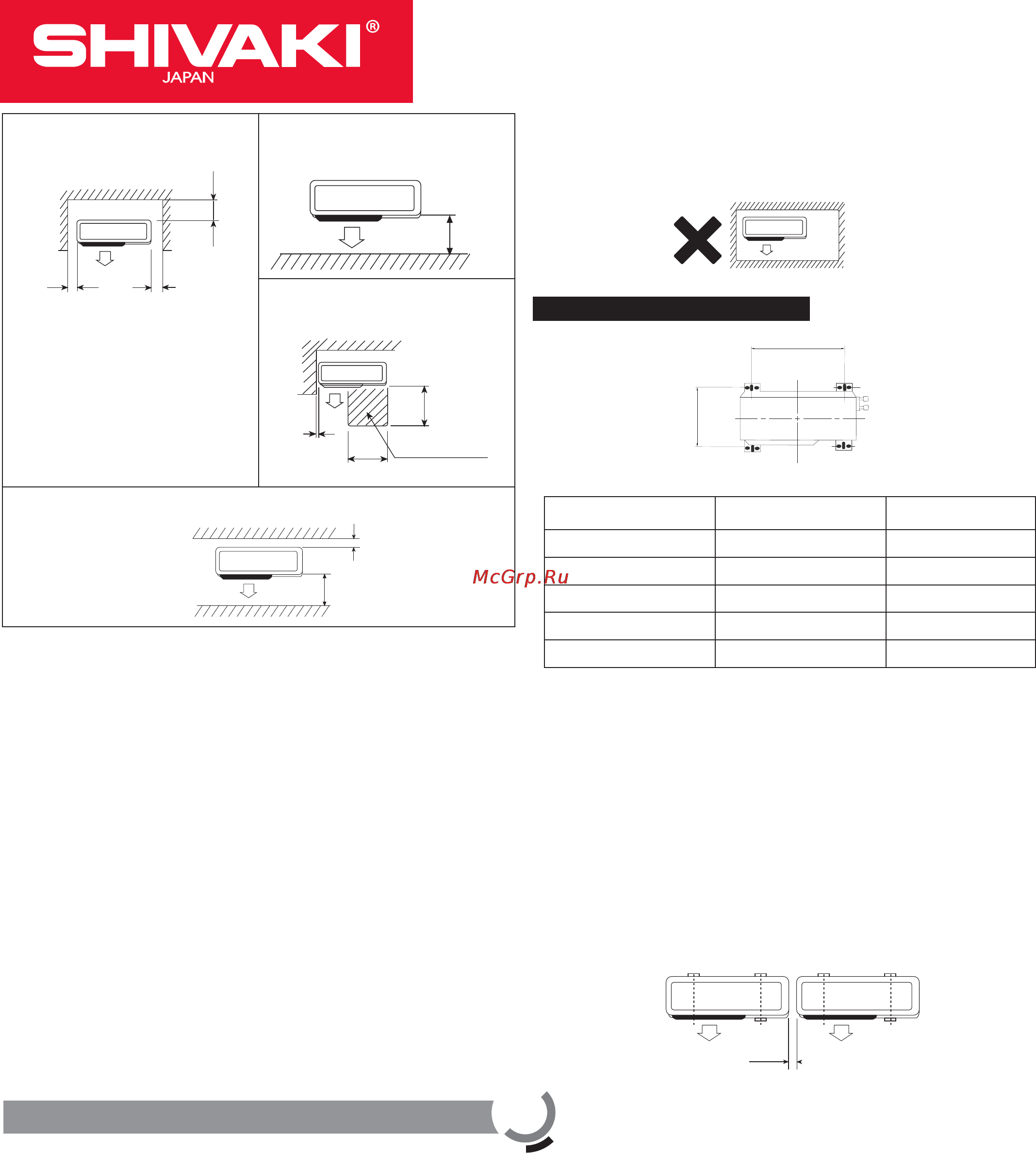 Shivaki SСH-484BE [8/17] Installation manual