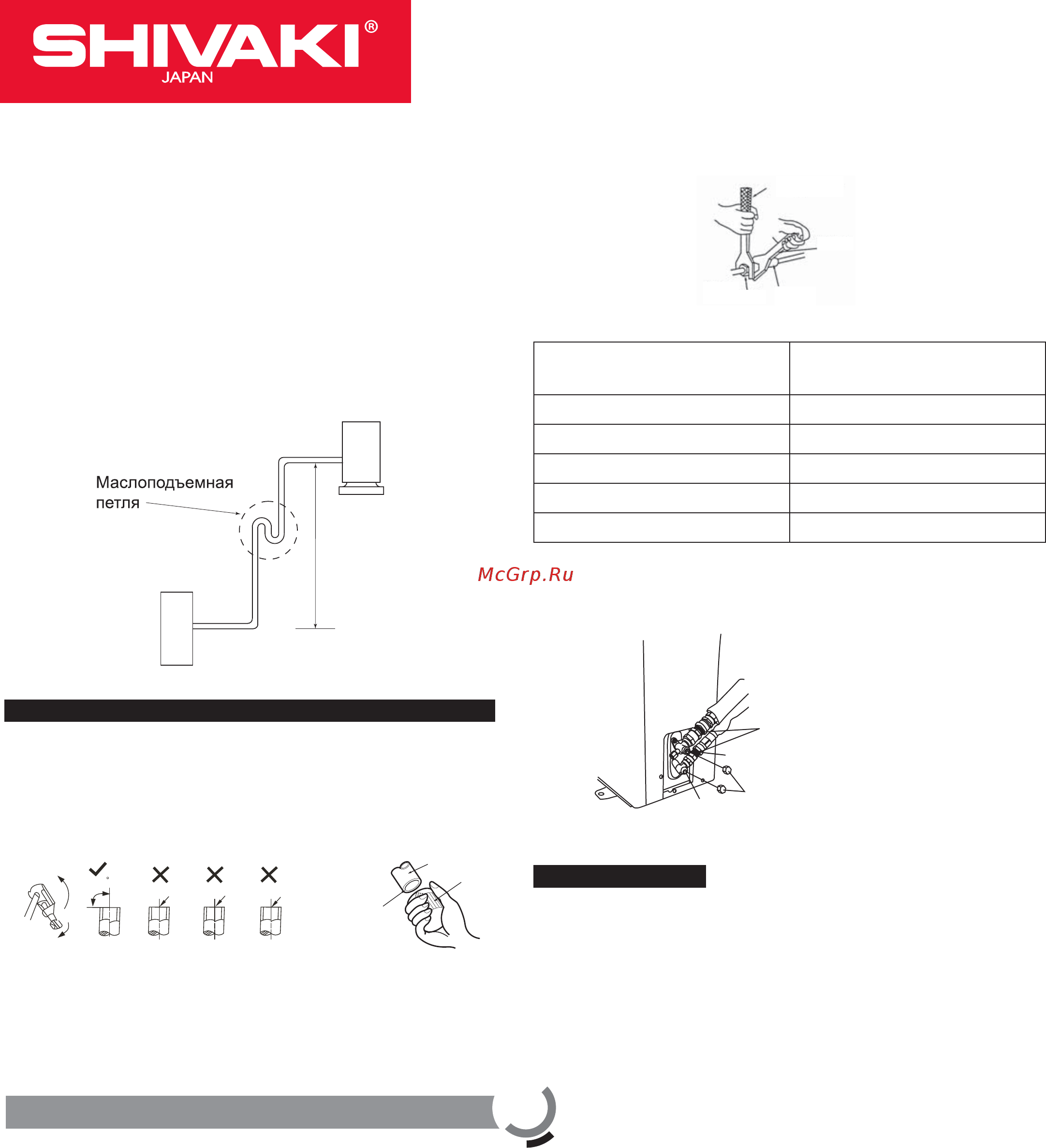 Shivaki SFH-184BE/SUH-184BE [8/14] Installation manual