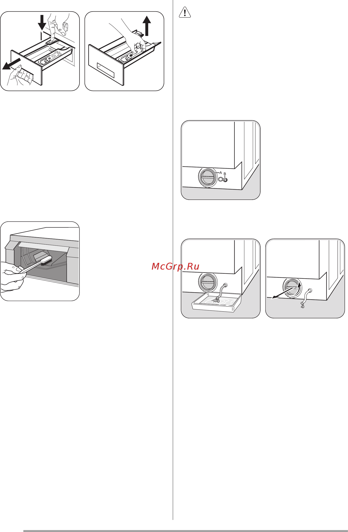 Zanussi ZWI71201WA [20/36] Очистка насоса