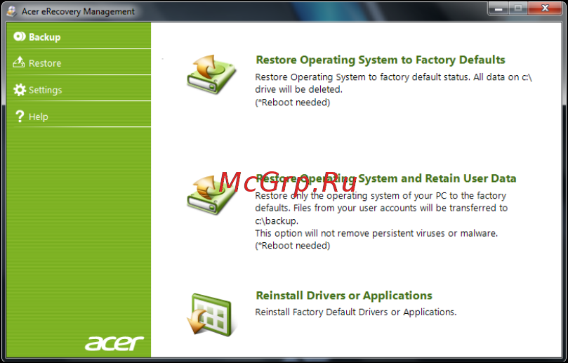 Acer S5-391-53314G12akk Инструкция по эксплуатации онлайн [49/117] 71709