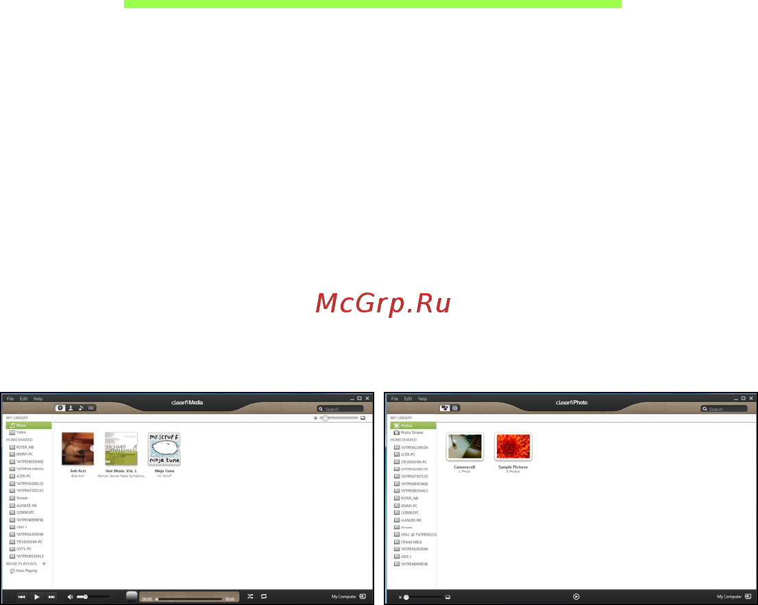 Acer S5-391-53314G12akk [55/117] Acer clear fi