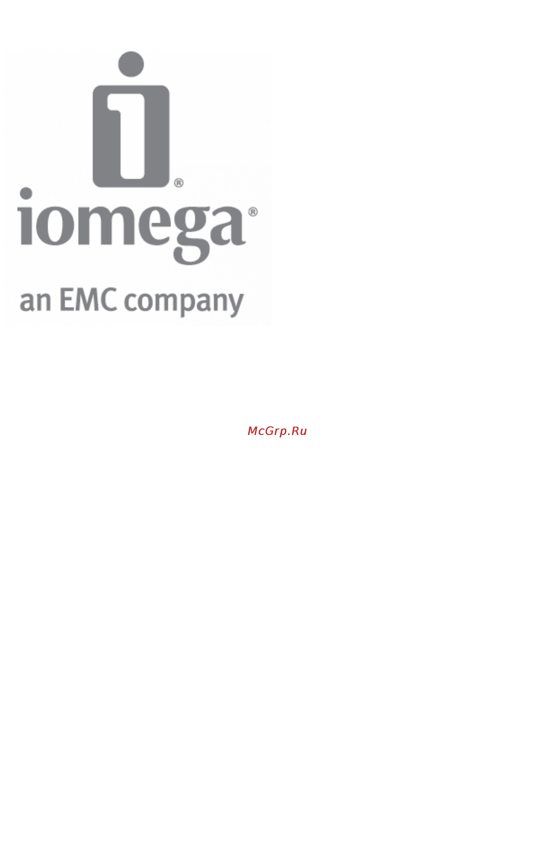 Iomega EZ 35542 Инструкция по эксплуатации онлайн