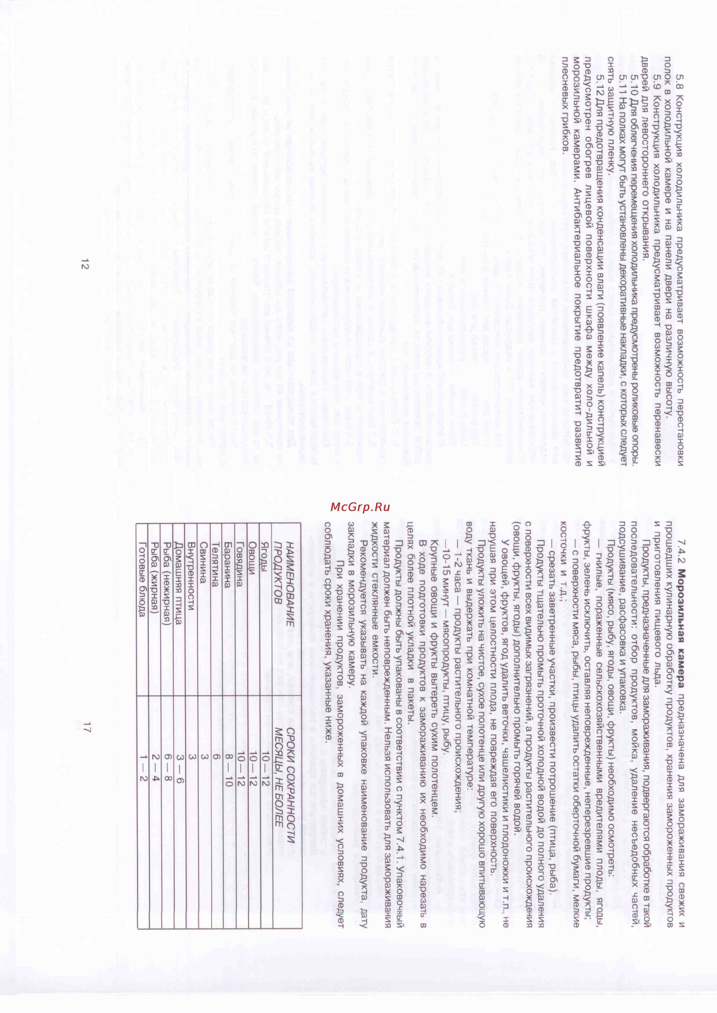 Shivaki SHRF-351DPW Инструкция по эксплуатации онлайн [9/14] 71853
