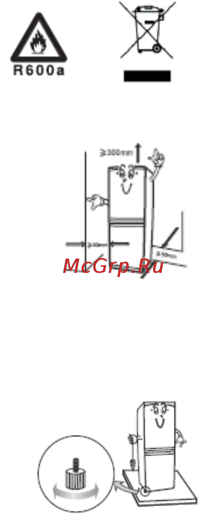 Shivaki SHRF-85FR [6/20] Инструкция по установке