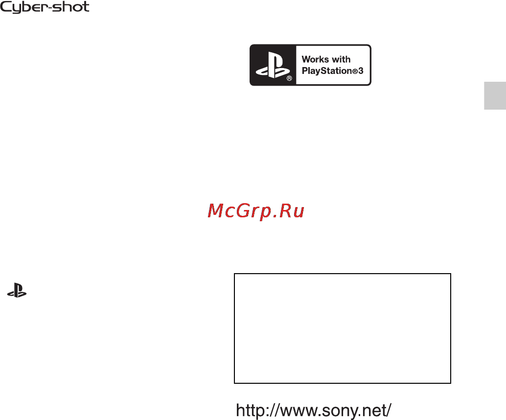 Sony DSC-WX100 Silver [97/100] Додаткову інформацію стосовно цього виробу та відповіді на часті запитання можна знайти на веб сайті служби підтримки споживачів компанії sony