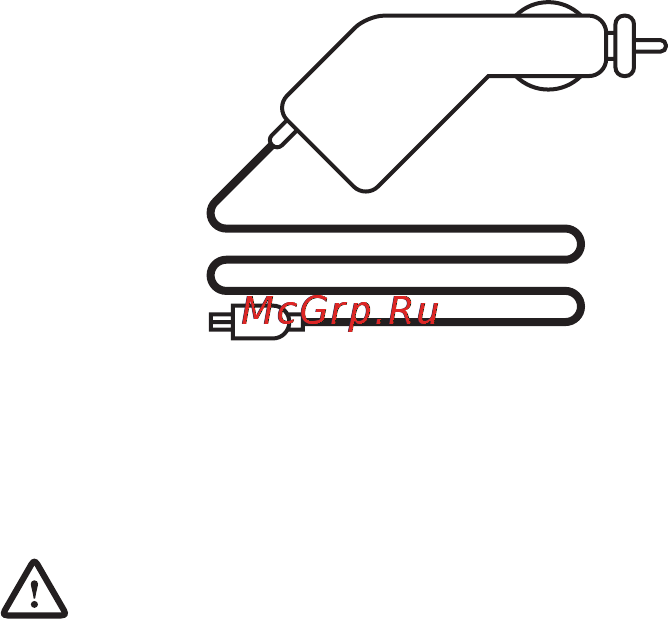 Shturmann Link 500SL Grey [16/56] Использование автомобильного адаптера