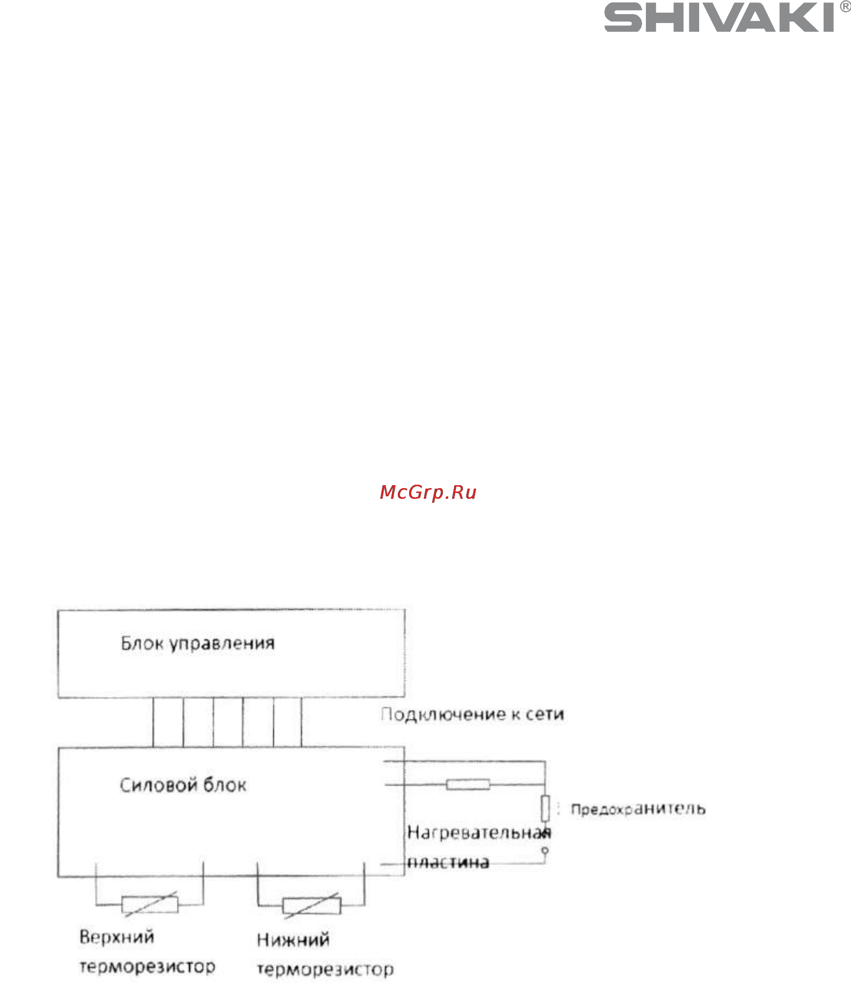 Shivaki SMC-8356 [14/24] Электрическая схема