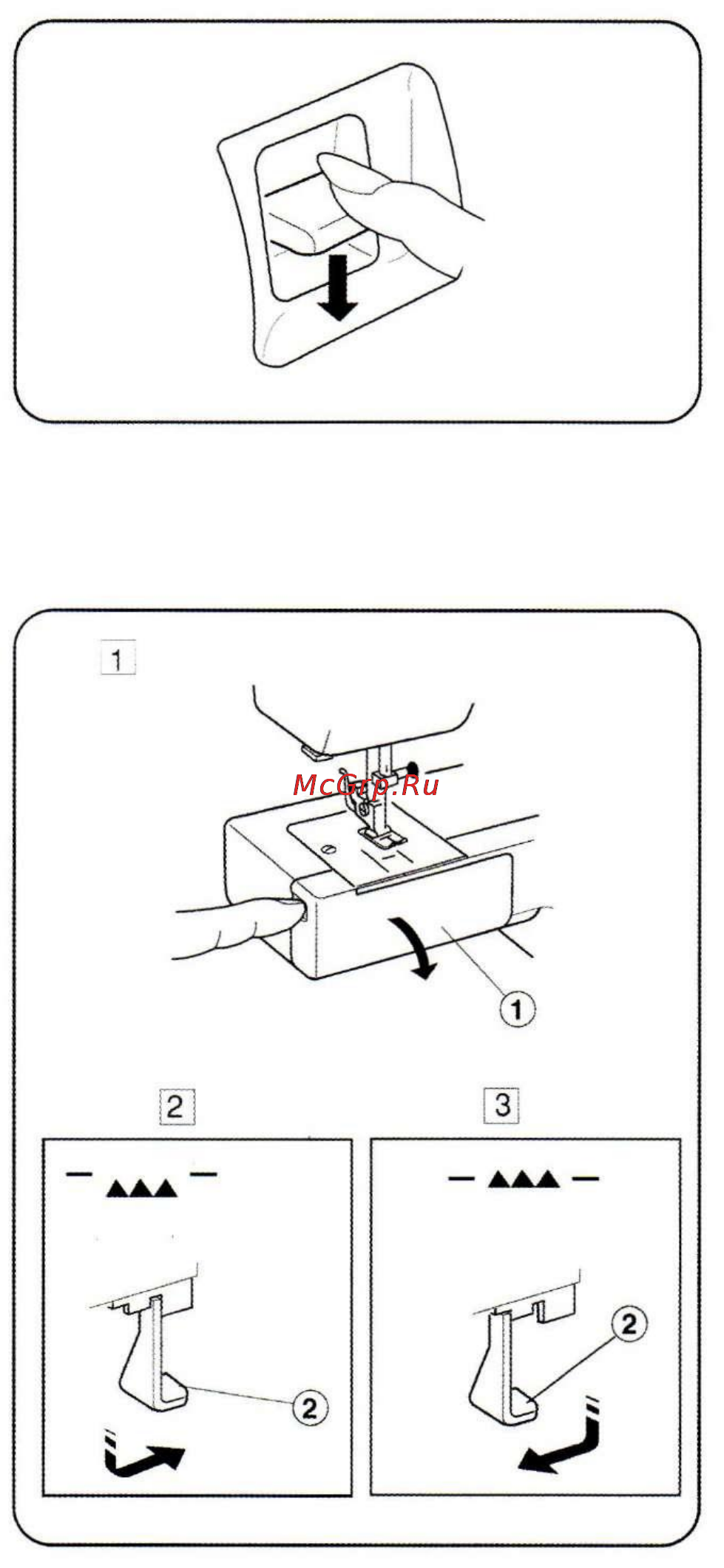 Janome PX18 Инструкция по эксплуатации онлайн [6/29] 72147