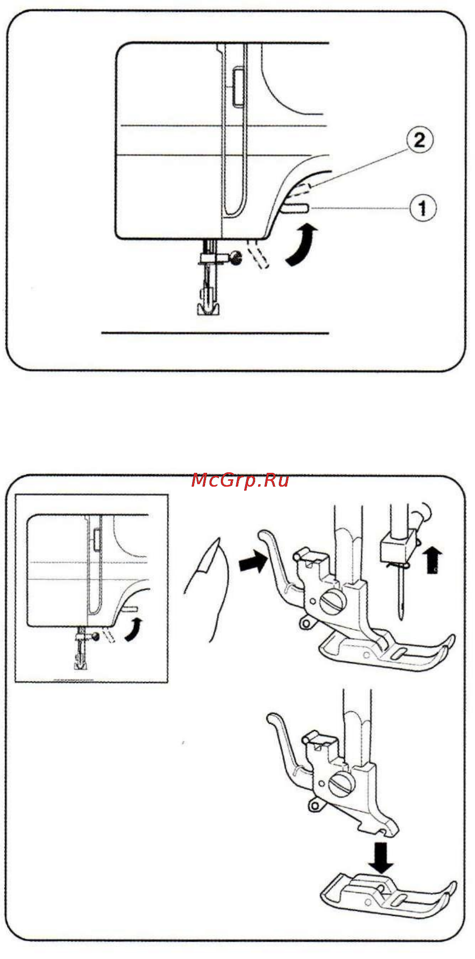 Janome PX18 Инструкция по эксплуатации онлайн [7/29] 72147