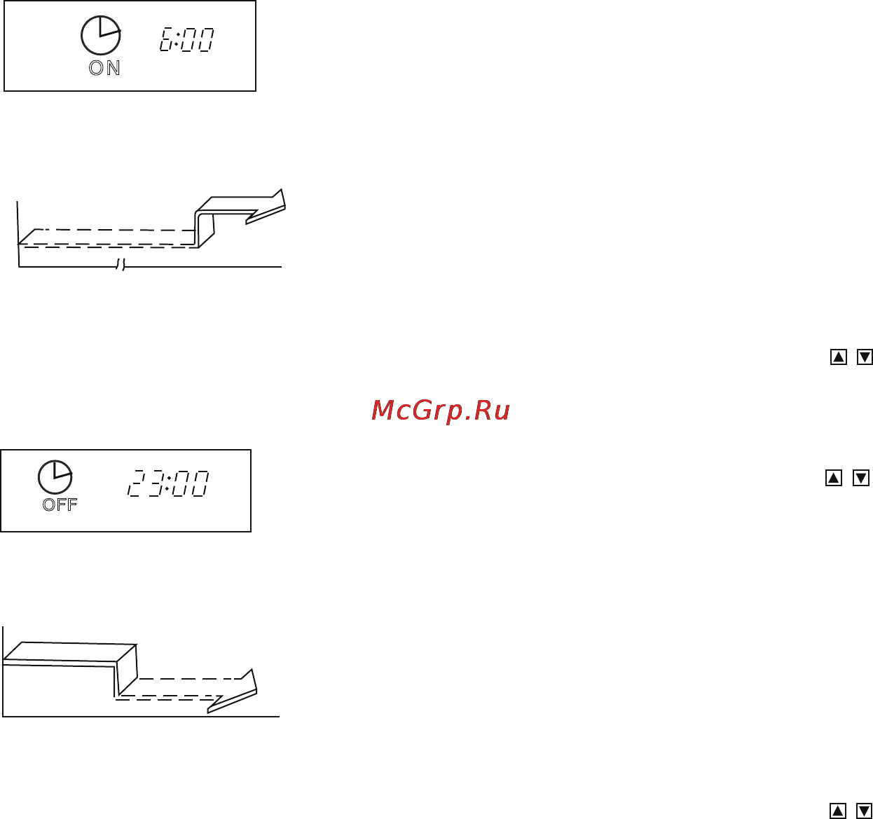 Midea MCA-24HRN1 [16/28] Одновременная работа таймеров включения и выключения установки для одновременной рабо ты таймеров включения и выключения