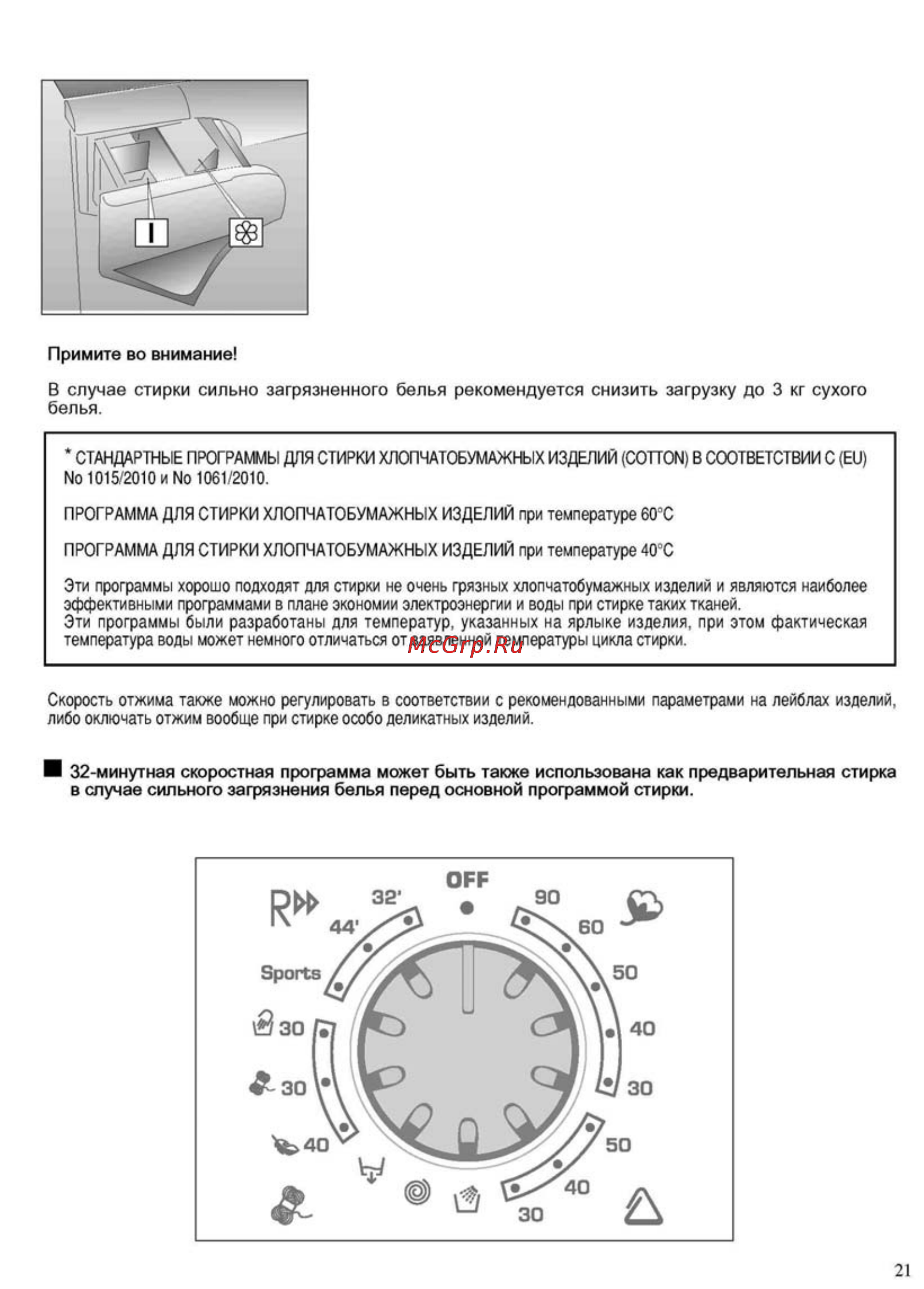 Candy Aquamatic 80F Инструкция по эксплуатации онлайн [21/40] 125902