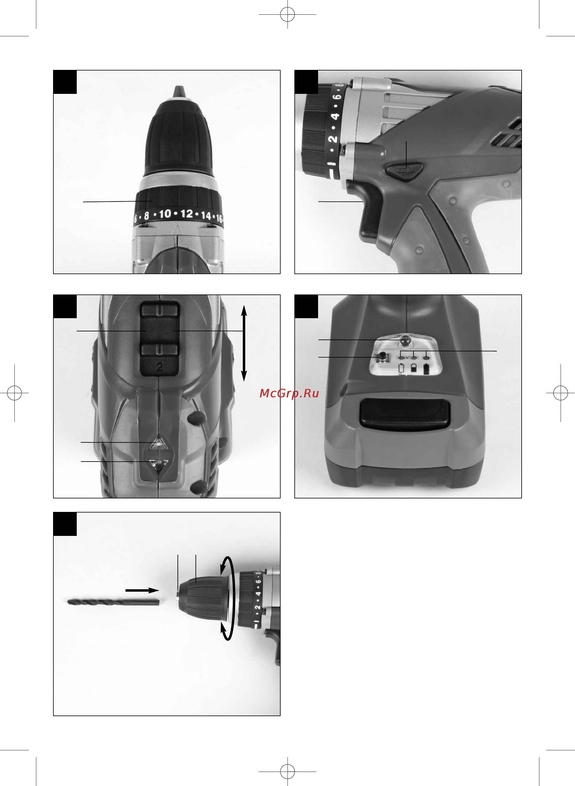 Einhell RT-CD 18/1 Li Инструкция по эксплуатации онлайн [4/124] 72290