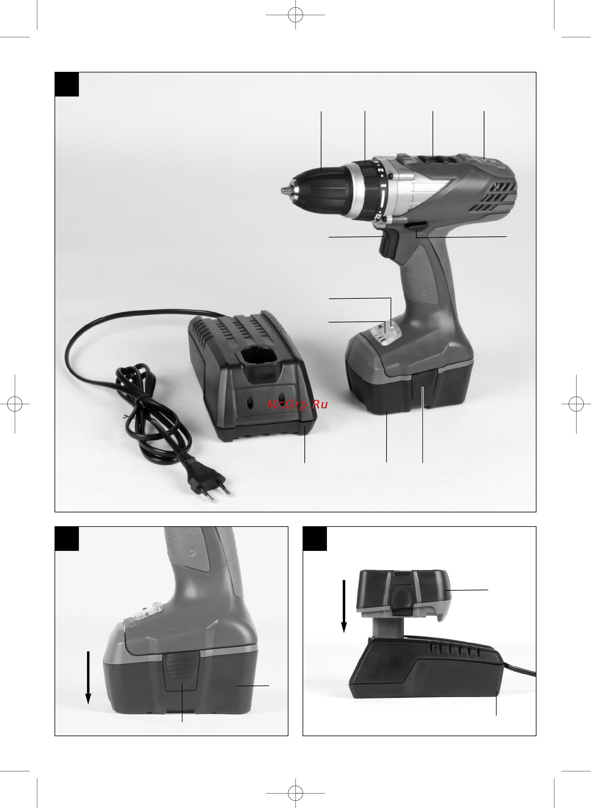 Einhell RT-CD 14,4/1 Инструкция по эксплуатации онлайн [3/112] 72296