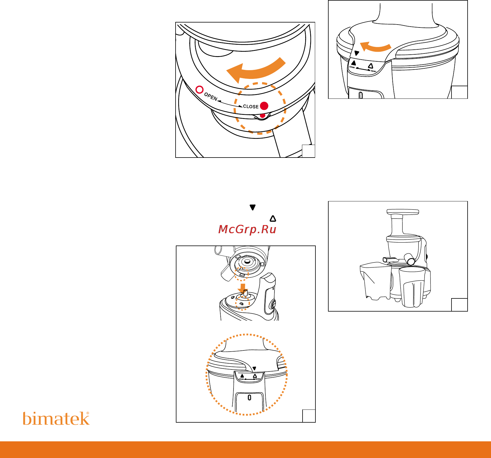Bimatek JM400 White Инструкция по эксплуатации онлайн [7/12] 72331