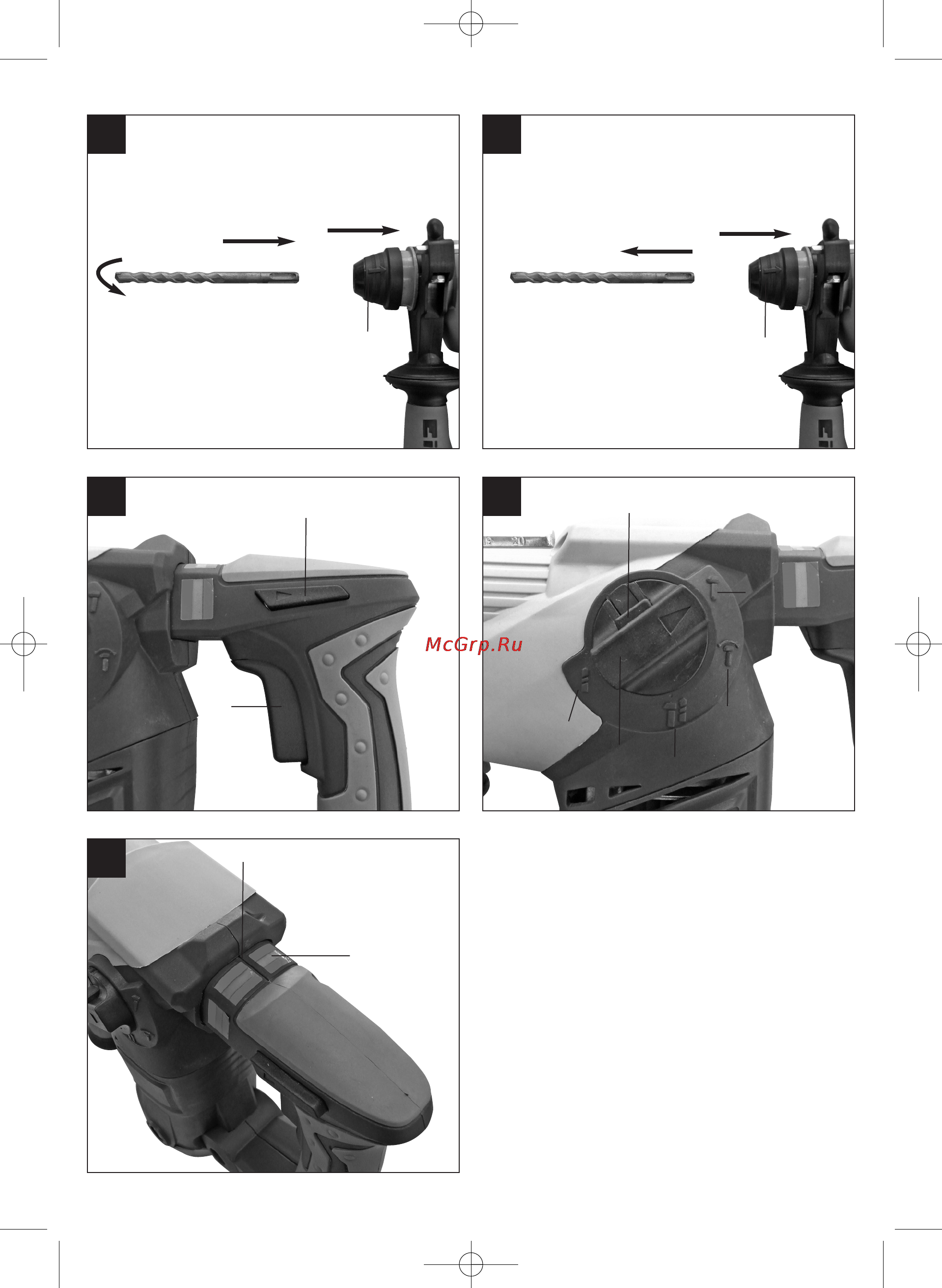 Einhell RT-RH 26 AK Инструкция по эксплуатации онлайн [4/112] 72377