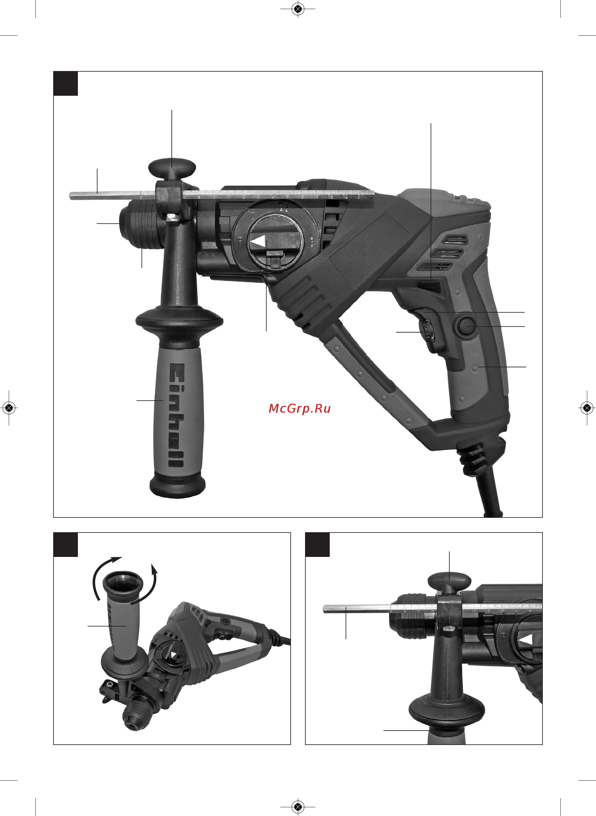 Einhell RT-RH 20 Инструкция по эксплуатации онлайн [3/136] 72382