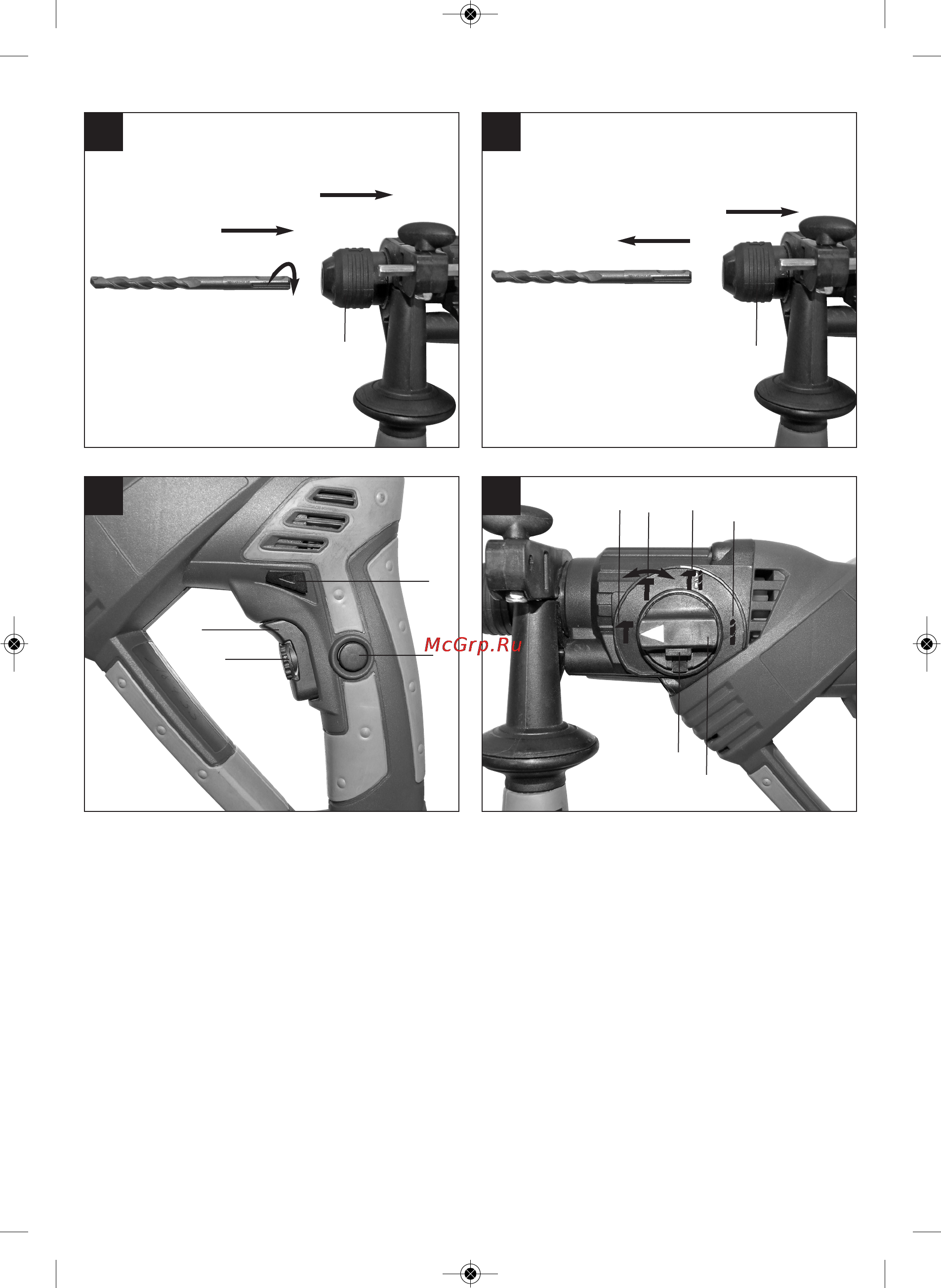 Einhell RT-RH 20 Инструкция по эксплуатации онлайн [4/136] 72382