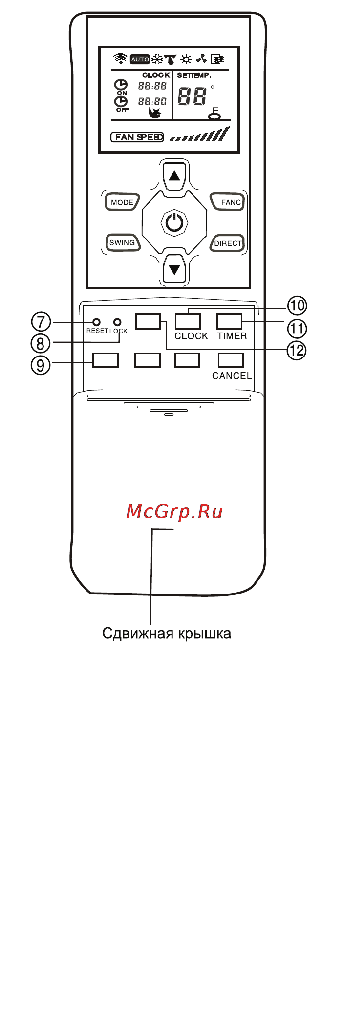 Midea PRESTIGE MSX-24HRN1 Инструкция по эксплуатации онлайн [8/24] 72405