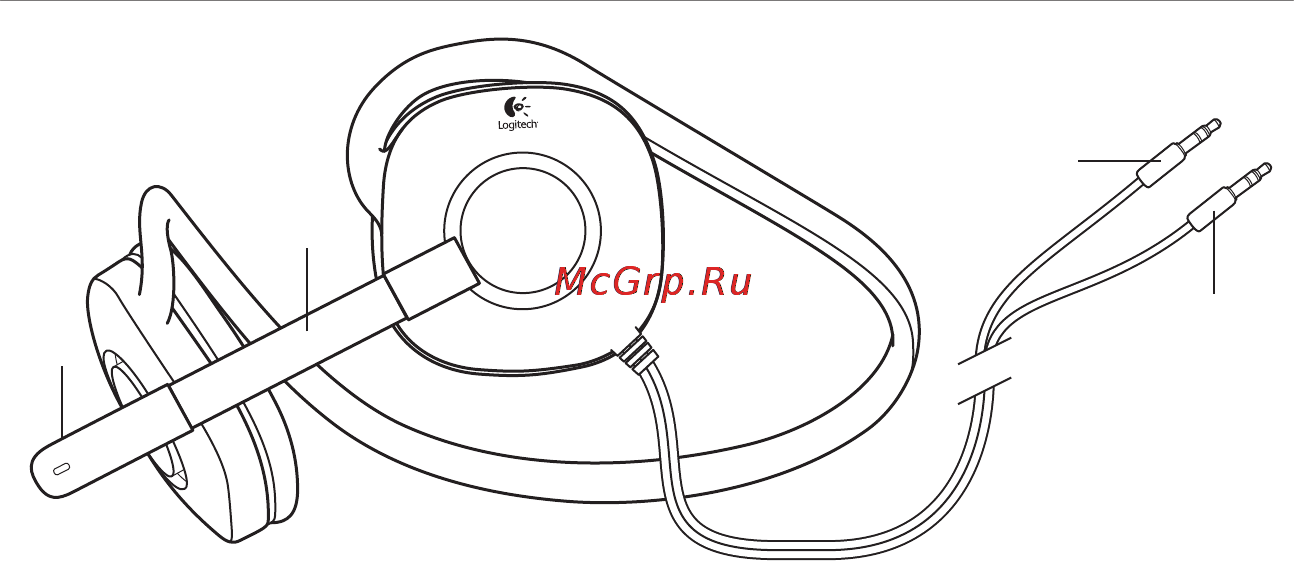 Logitech Stereo Headset H130 Cloud White [4/8] Характеристики гарнитуры