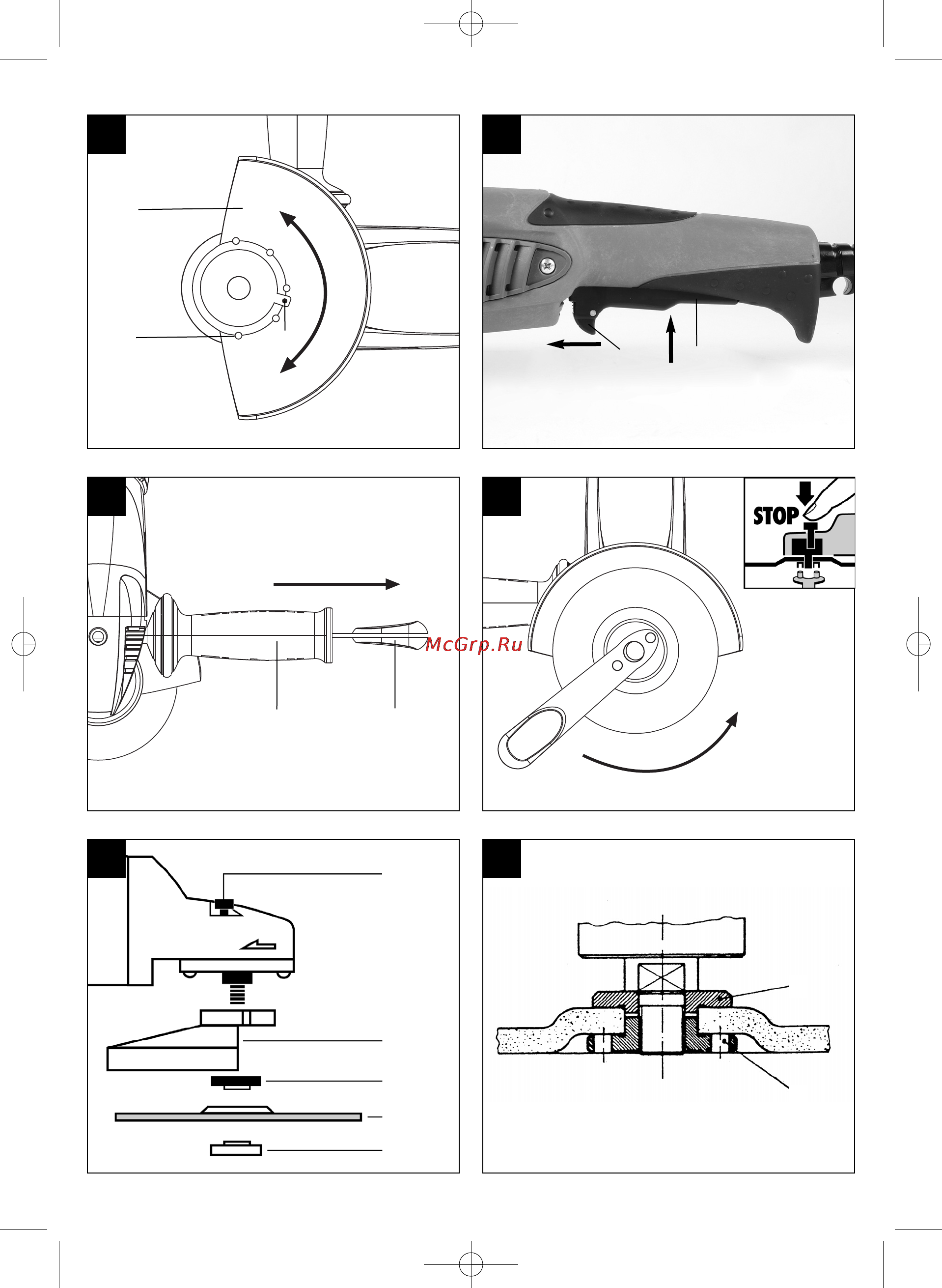Einhell RT-AG 125/1 Инструкция по эксплуатации онлайн [4/68] 72416