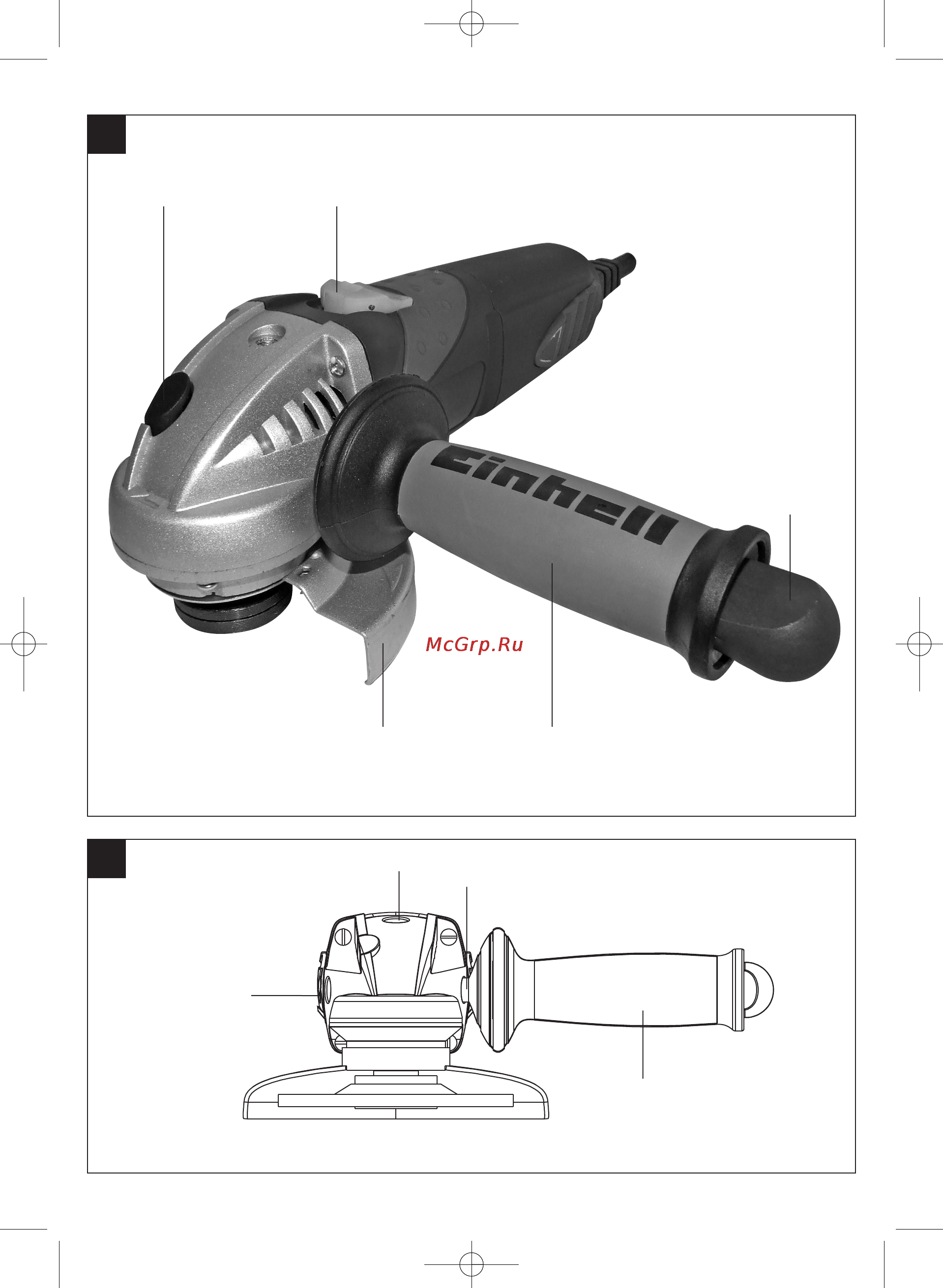 Einhell RT-AG 115 Инструкция по эксплуатации онлайн [2/64] 72419