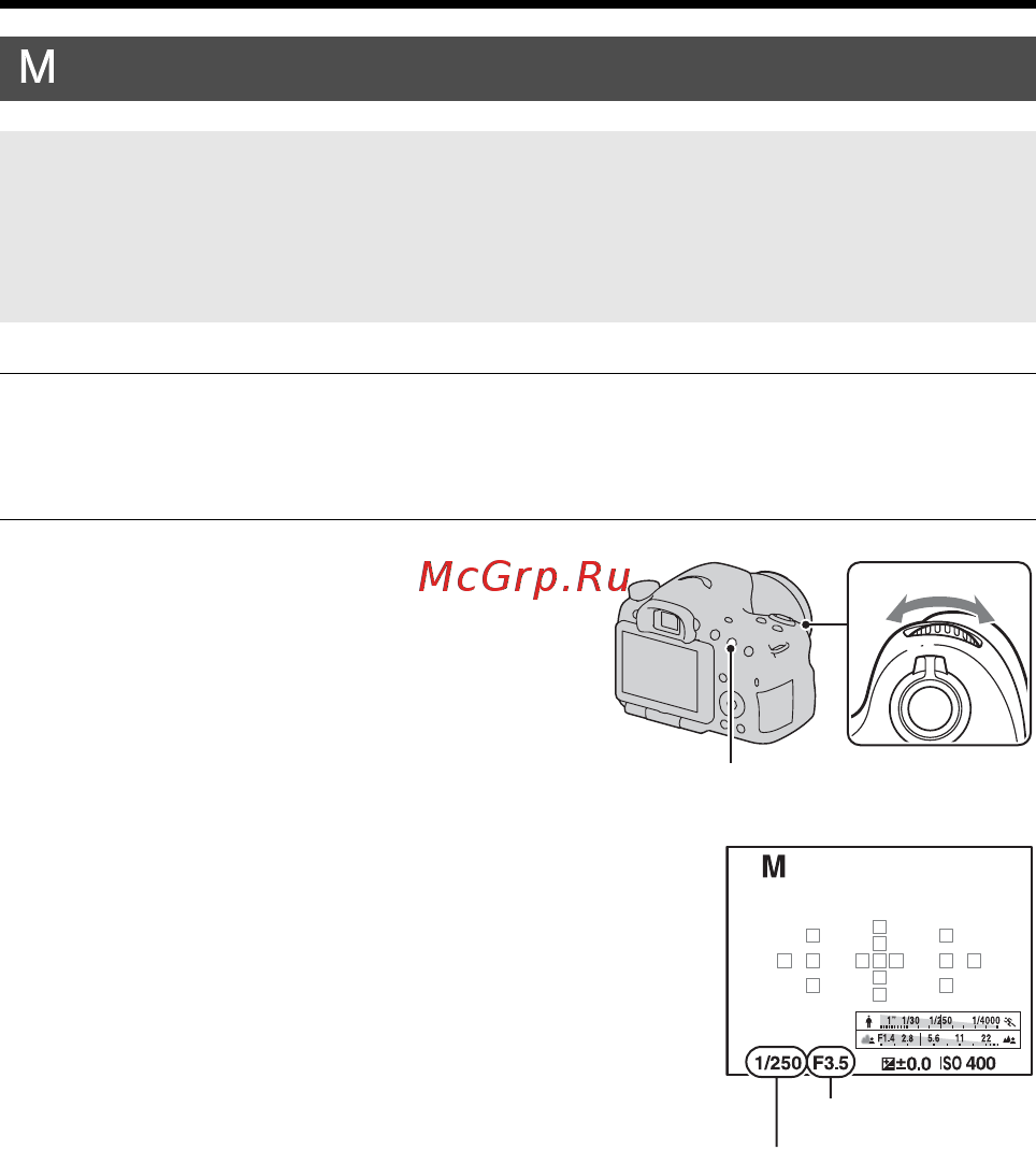 Sony Alpha SLT-A65 Kit 18-55 Black [110/251] Ручная экспозиция