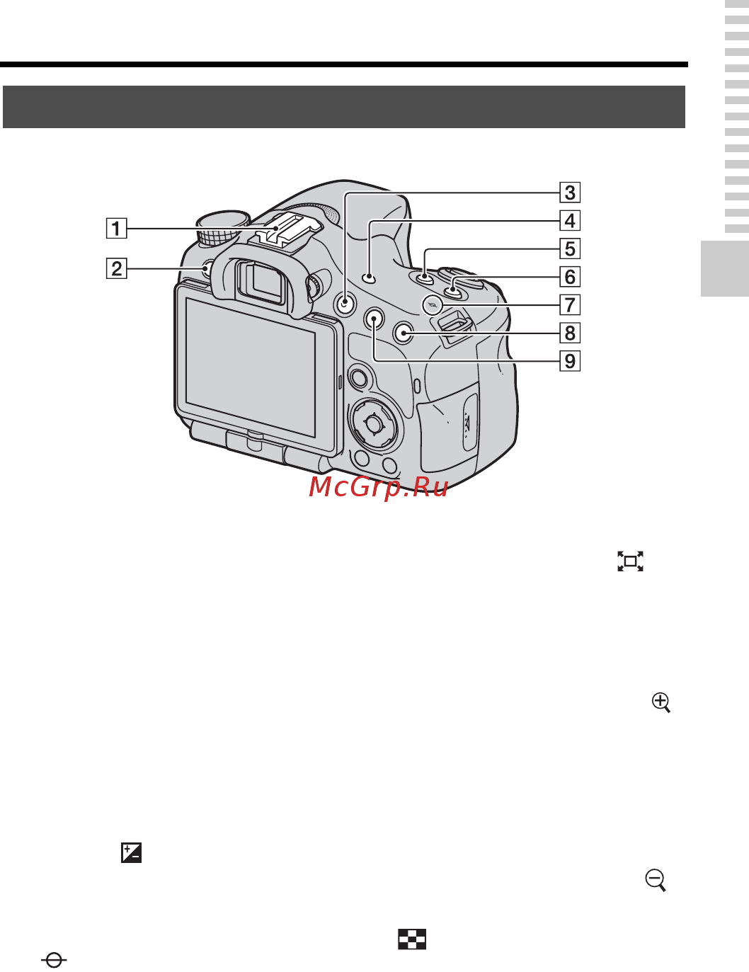 Sony Alpha SLT-A65 Kit 18-55+55-200 Black [19/251] Верхняя сторона