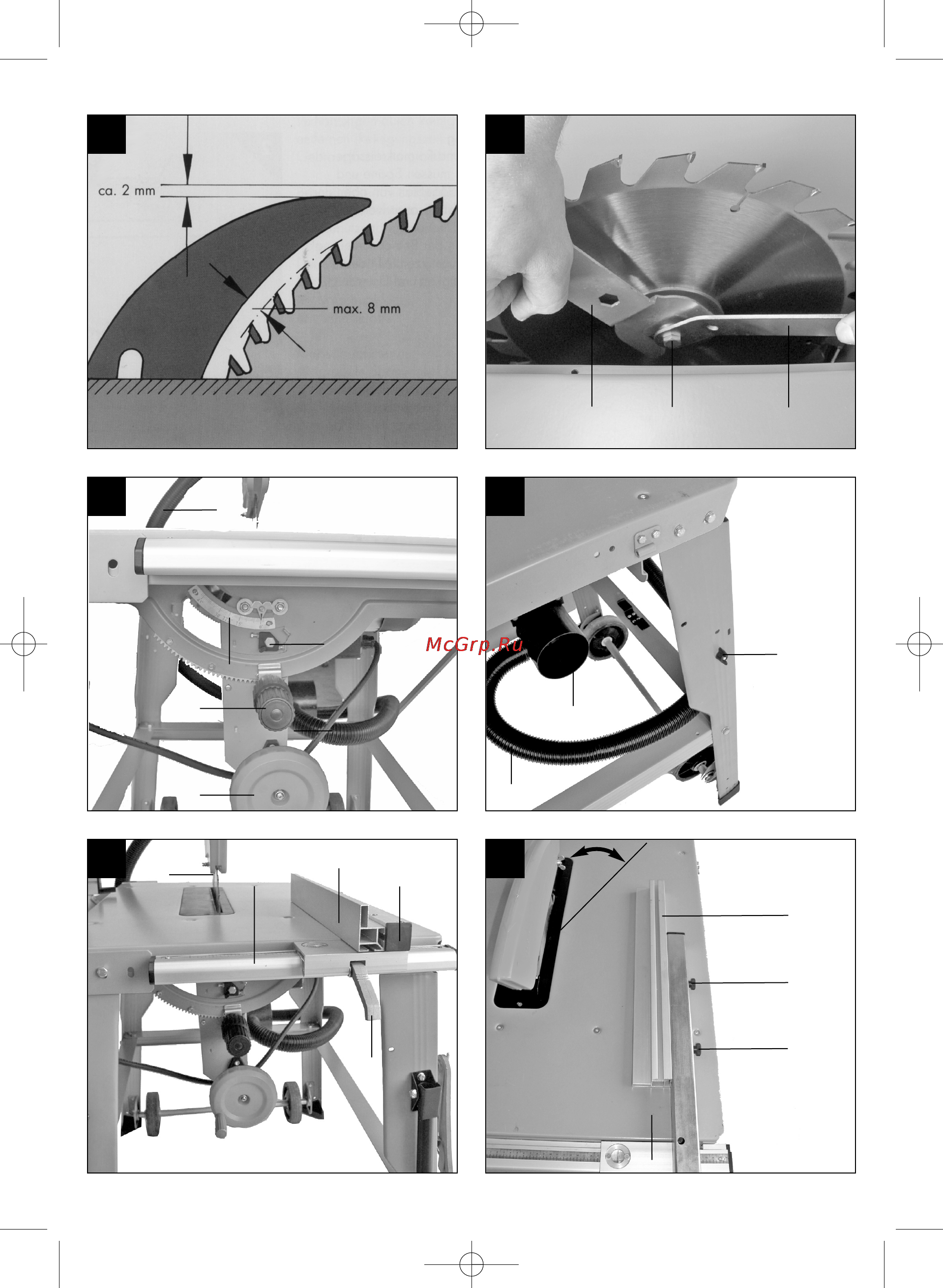 Einhell RT-TS 2231 UD Инструкция по эксплуатации онлайн [10/68] 72539